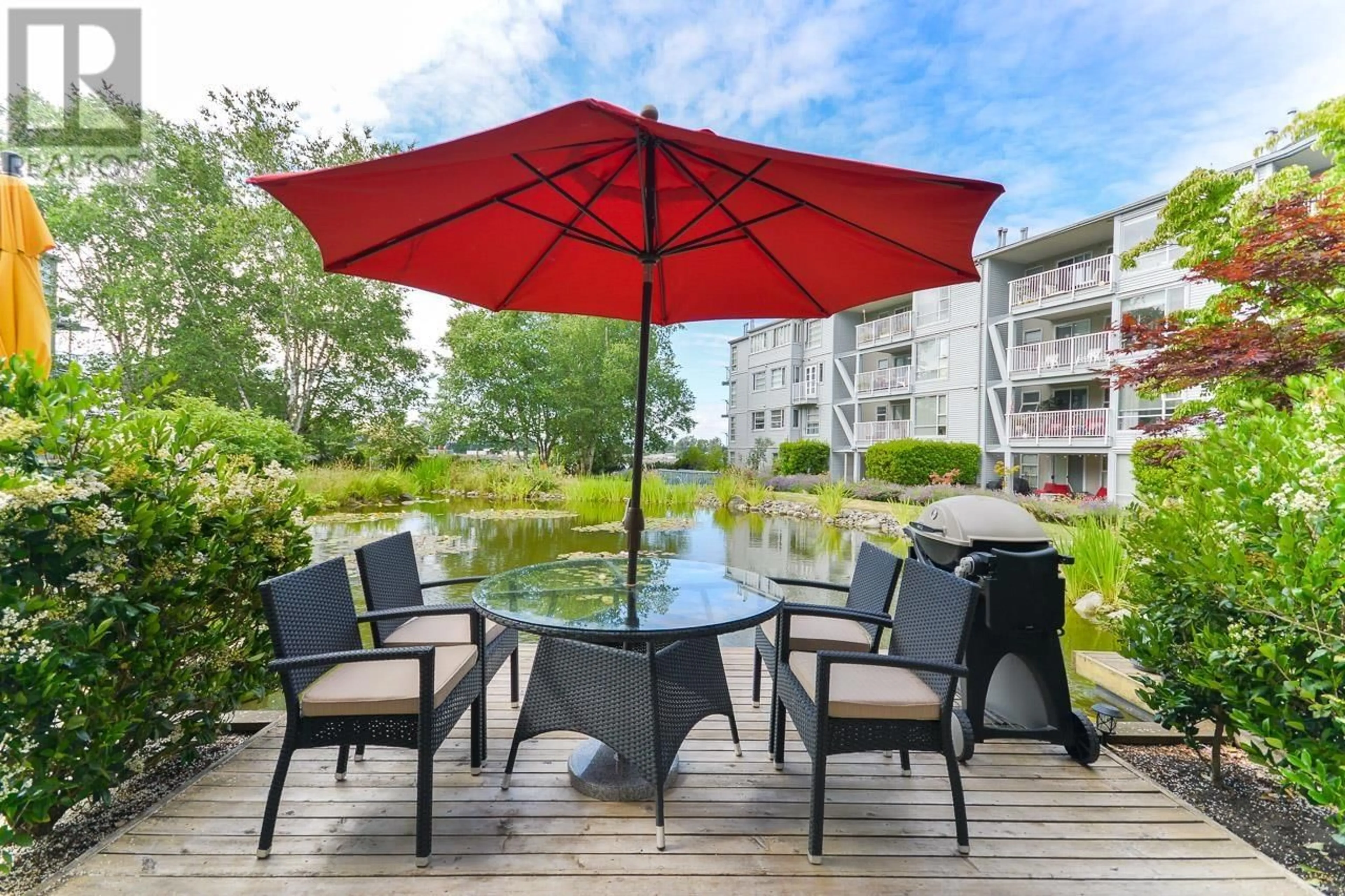 Patio, water/lake/river/ocean view for TH2 - 2040 KENT SOUTH AVENUE, Vancouver British Columbia V5P4X2