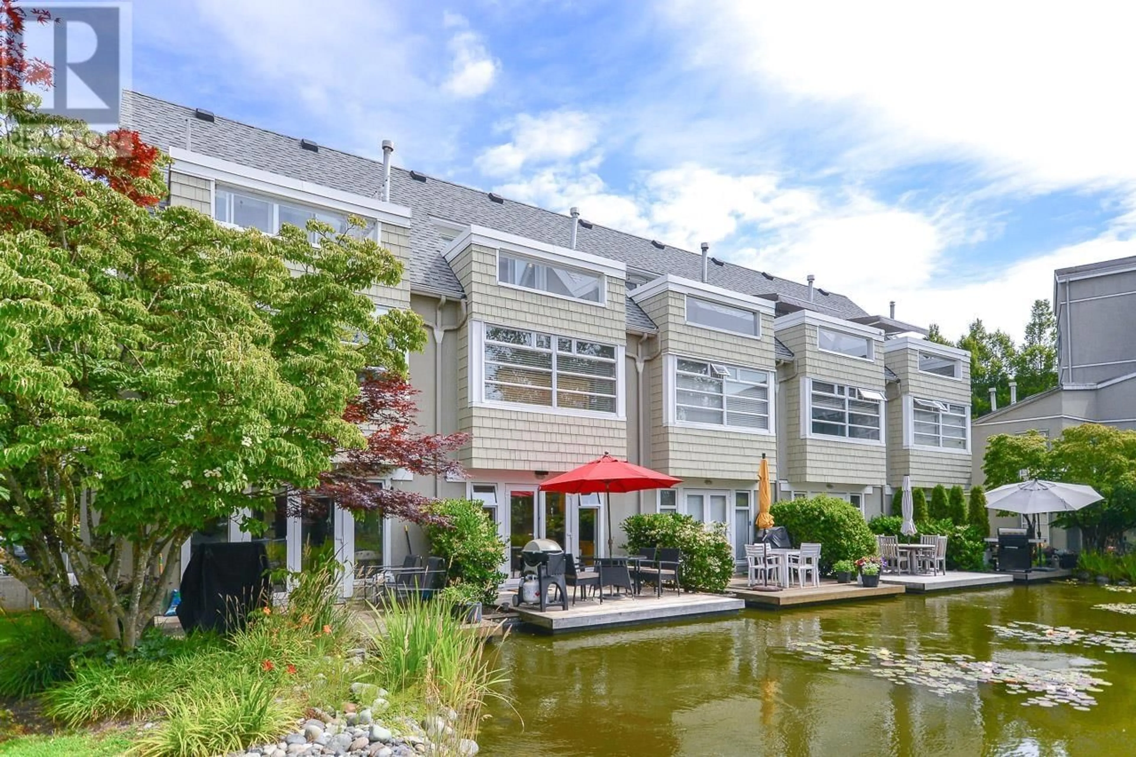 Patio, water/lake/river/ocean view for TH2 - 2040 KENT SOUTH AVENUE, Vancouver British Columbia V5P4X2