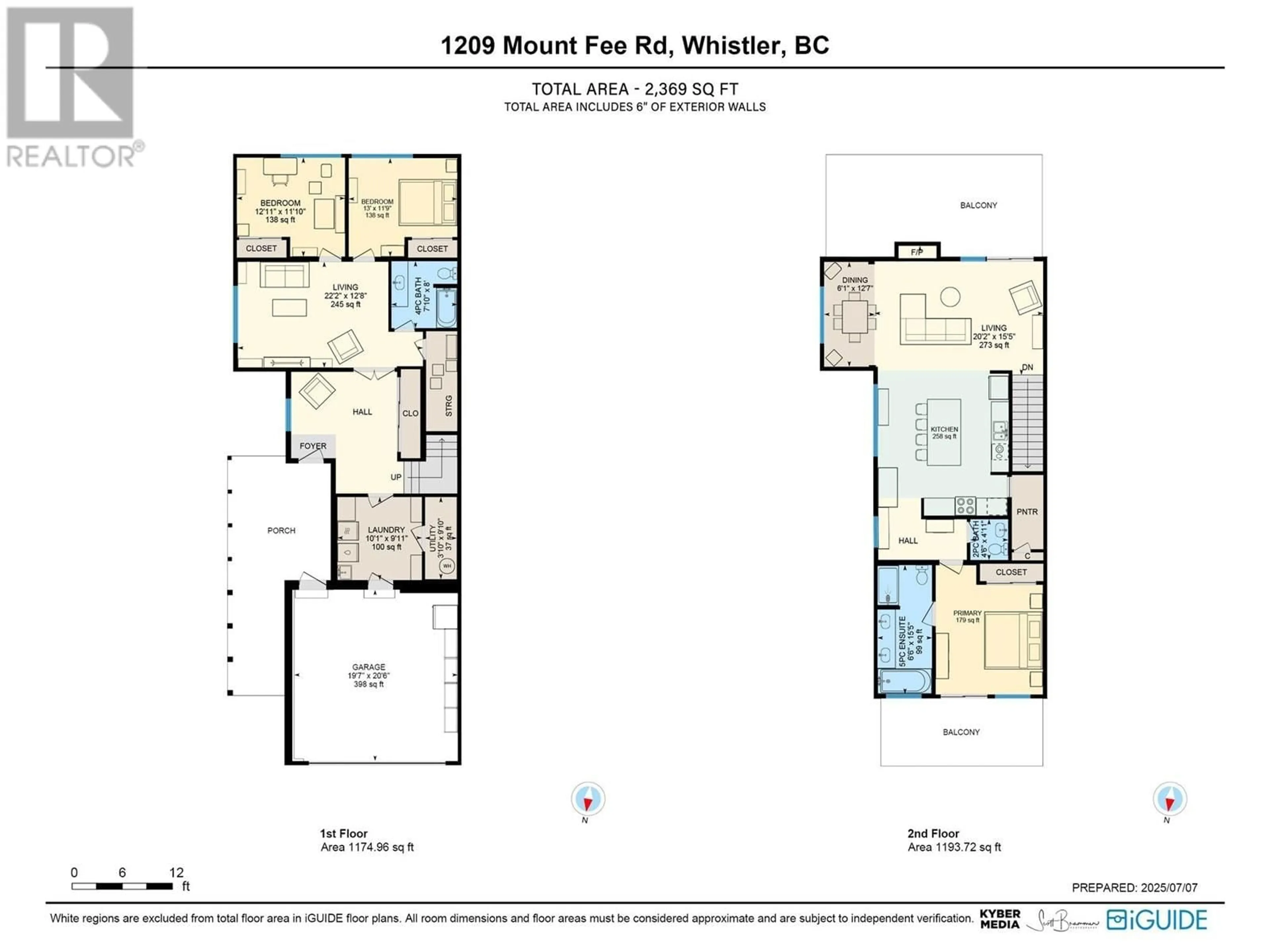 Floor plan for 1209 MOUNT FEE ROAD, Whistler British Columbia V8E0A4
