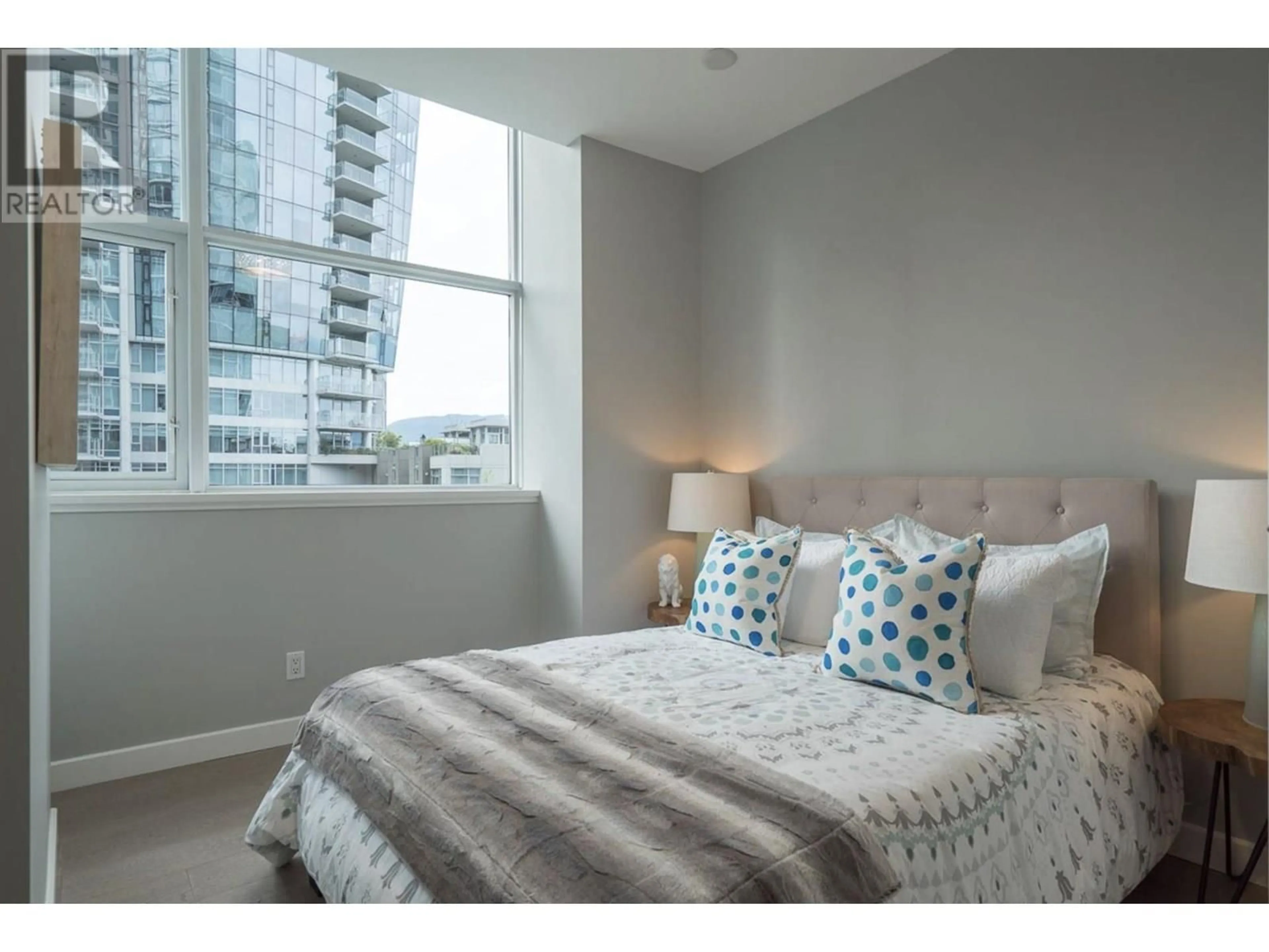 Bedroom with bed, unknown for 201 - 1233 CORDOVA STREET, Vancouver British Columbia V6C3R1