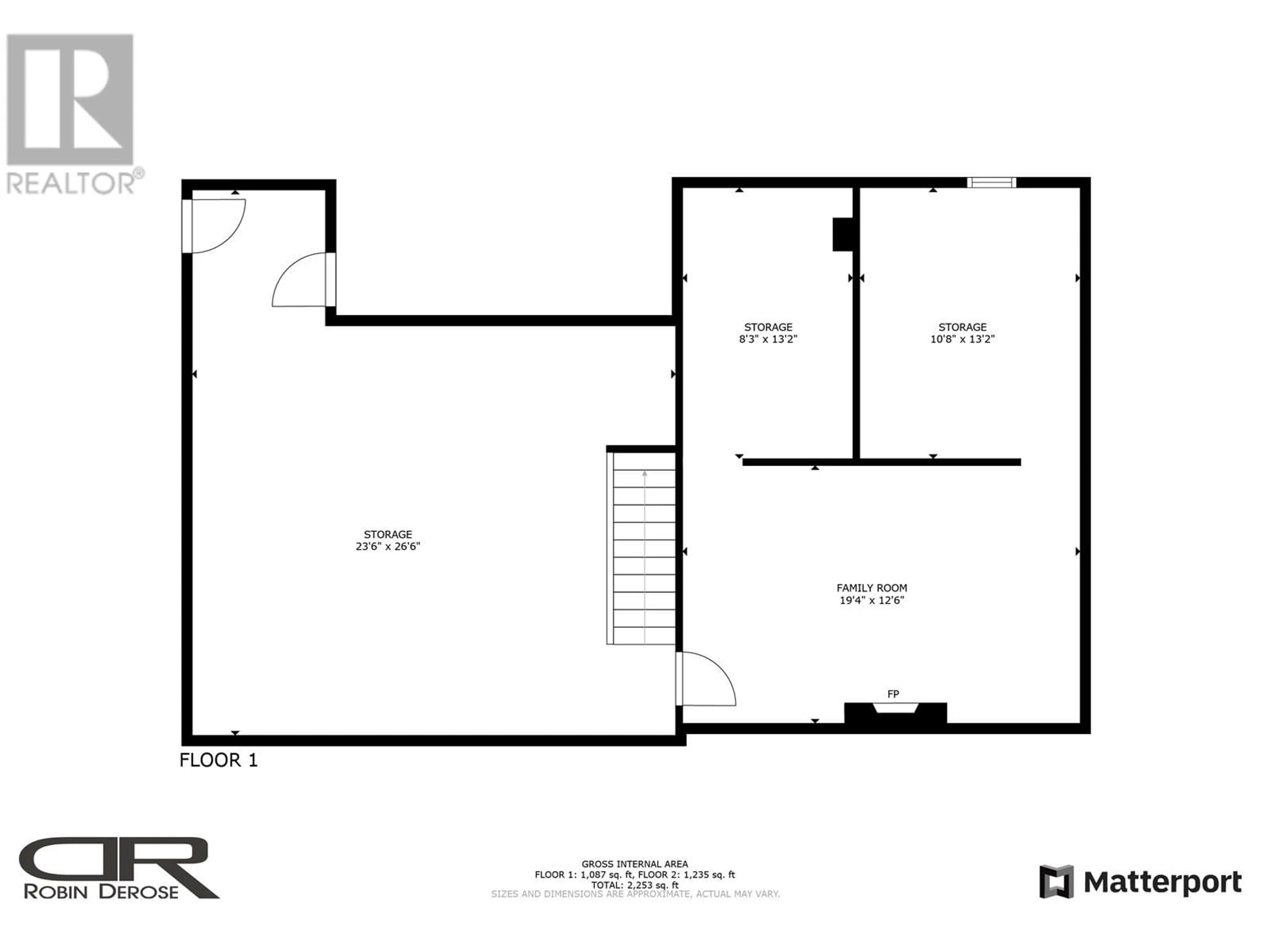 Floor plan for 9128 108 AVENUE, Fort St. John British Columbia V1J4R3