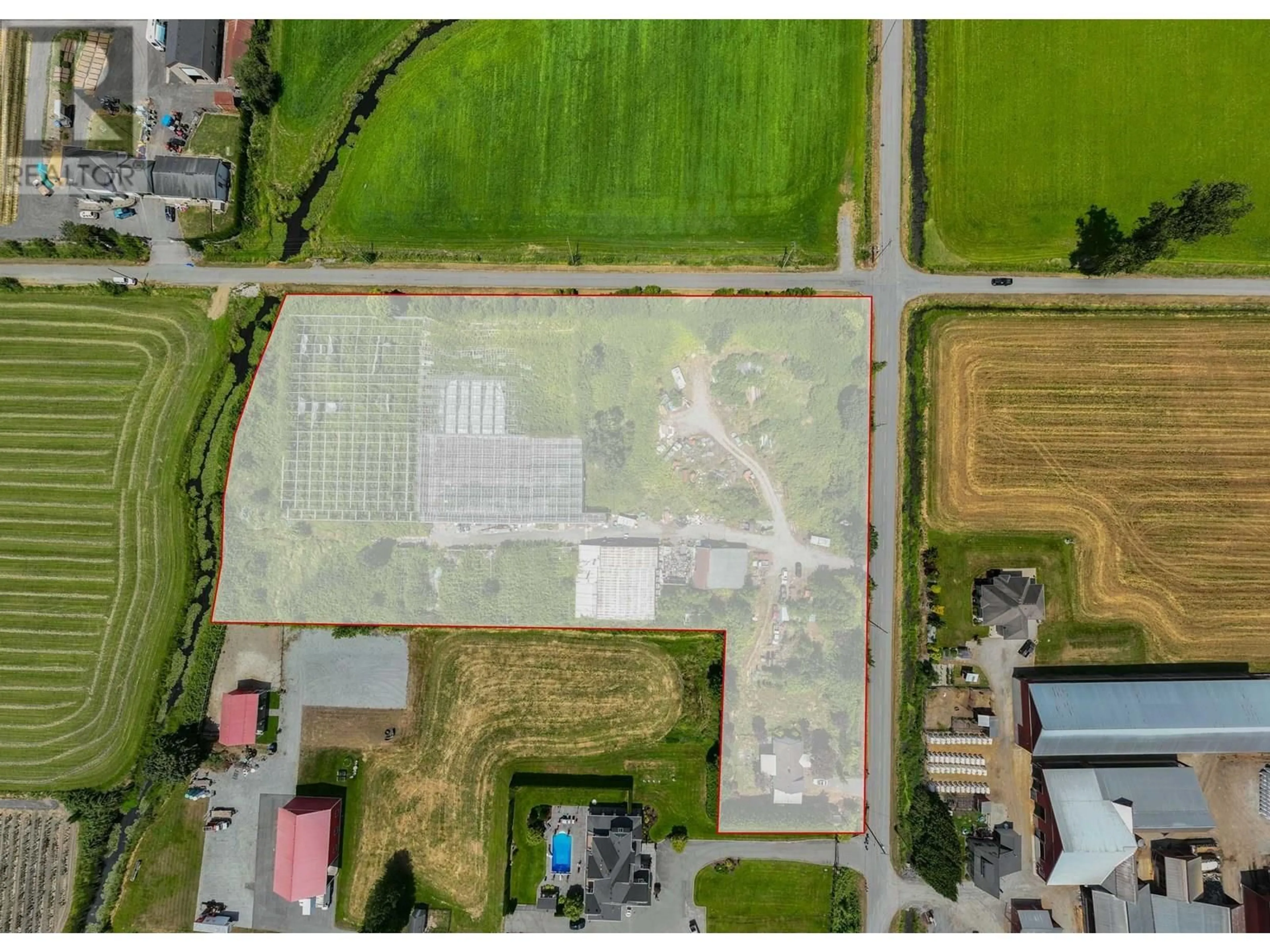 A pic from outside/outdoor area/front of a property/back of a property/a pic from drone, building for 13925 MCKECHNIE ROAD, Pitt Meadows British Columbia V3Y1Z1