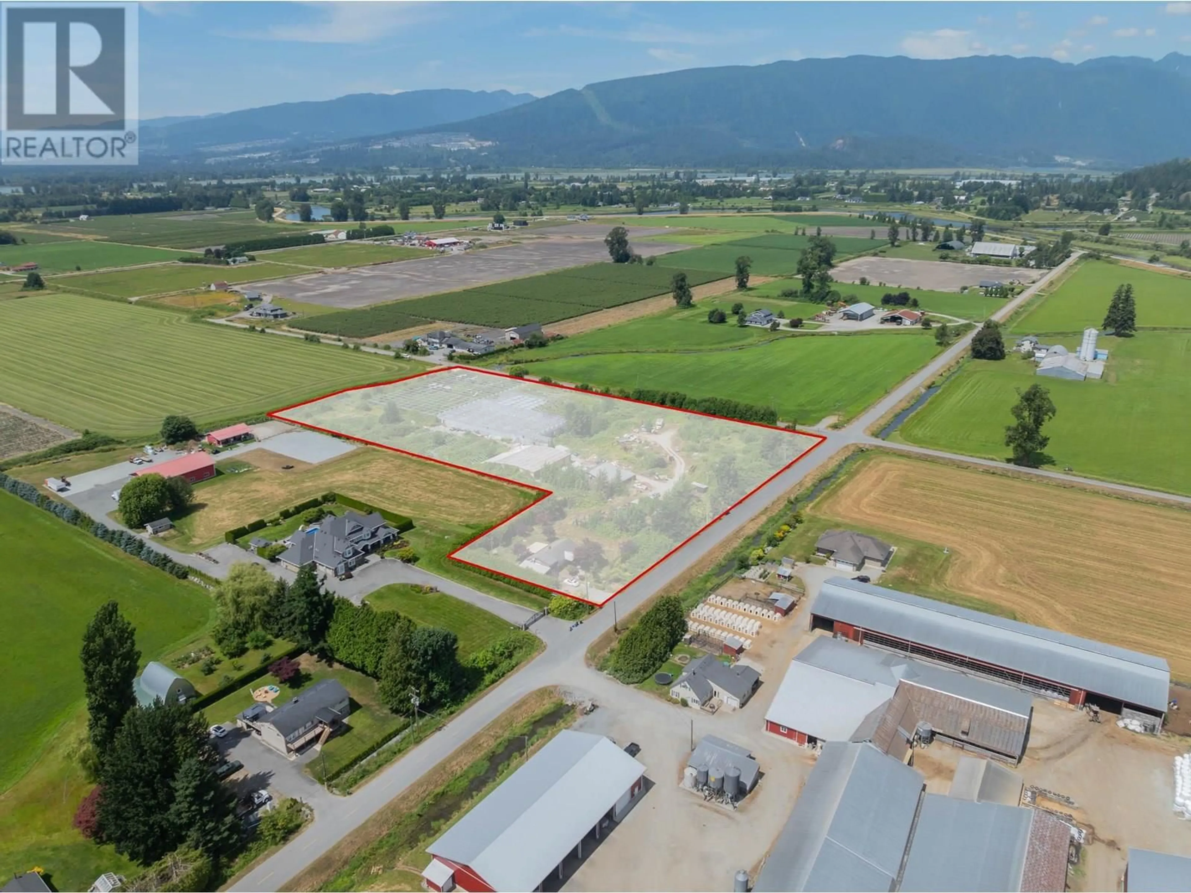 A pic from outside/outdoor area/front of a property/back of a property/a pic from drone, mountain view for 13925 MCKECHNIE ROAD, Pitt Meadows British Columbia V3Y1Z1