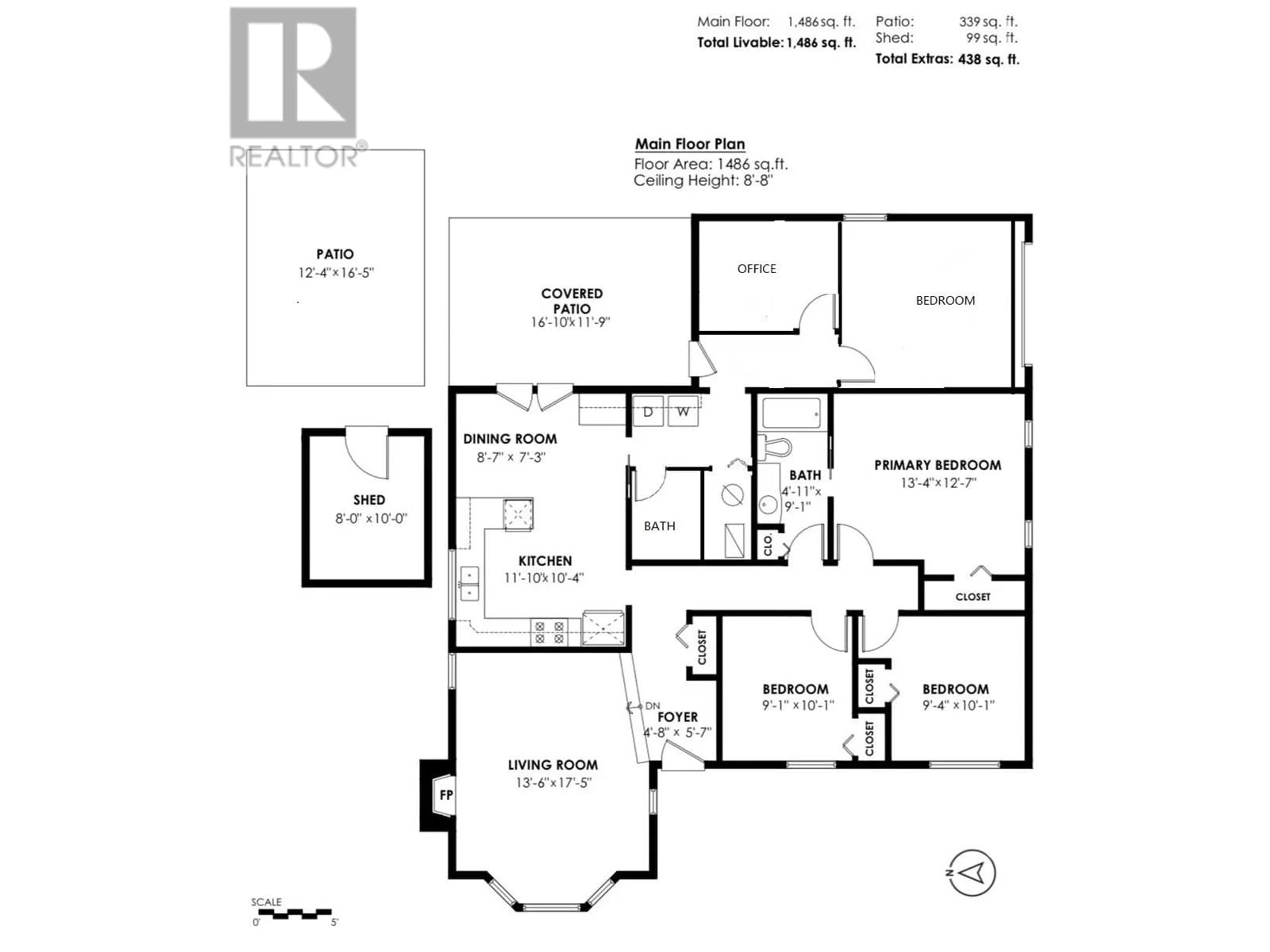 Floor plan for 22641 KENDRICK LOOP, Maple Ridge British Columbia V2X8Y9