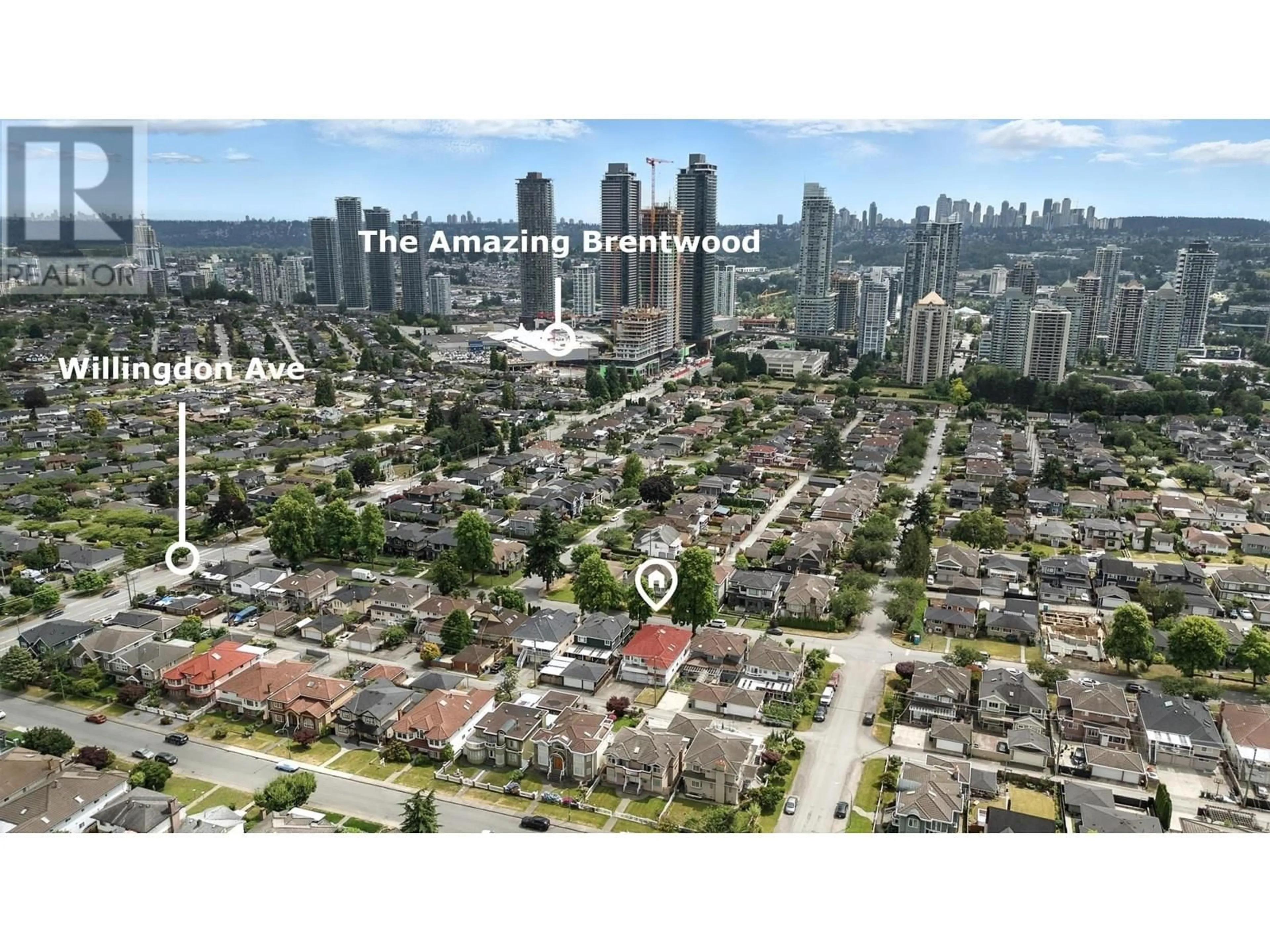 Picture of a map for 4423 WILLIAM STREET, Burnaby British Columbia V5C3K2