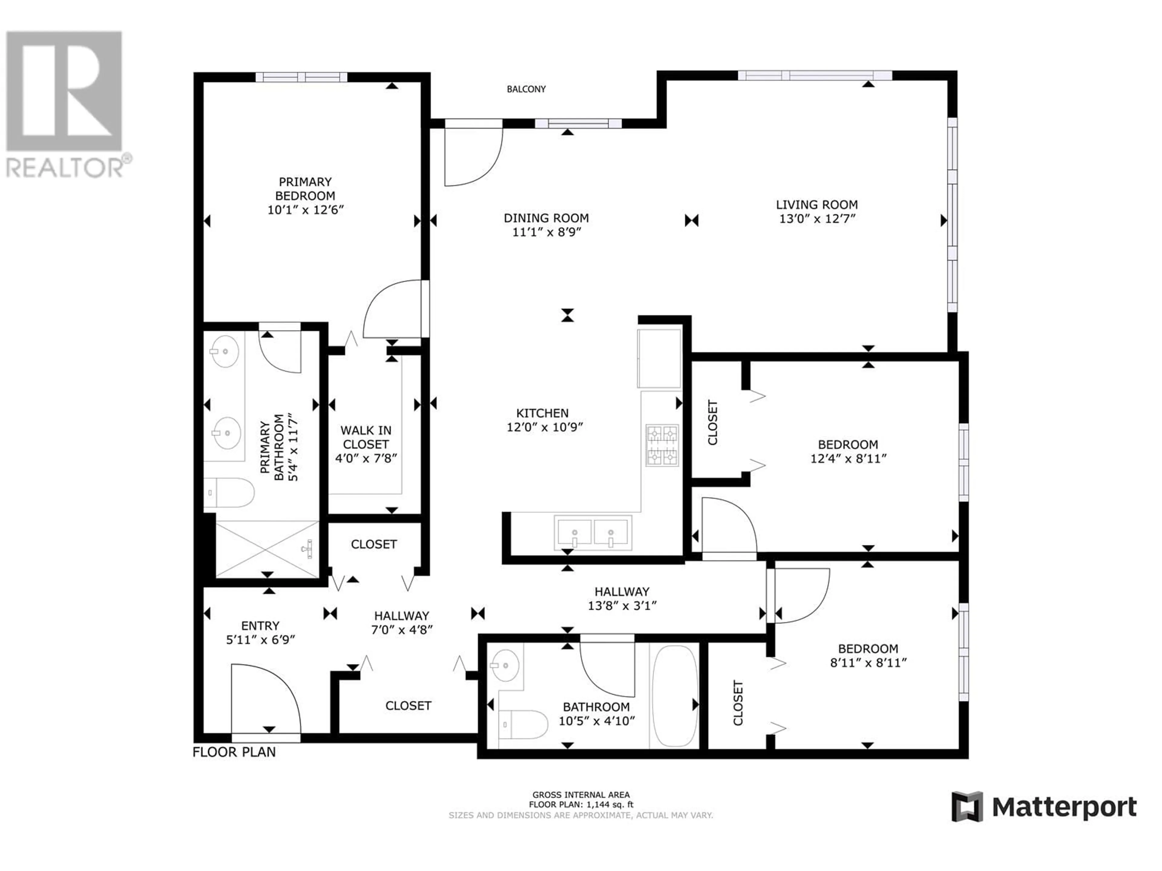 Floor plan for 304 - 2632 LIBRARY LANE, North Vancouver British Columbia V7J0B8