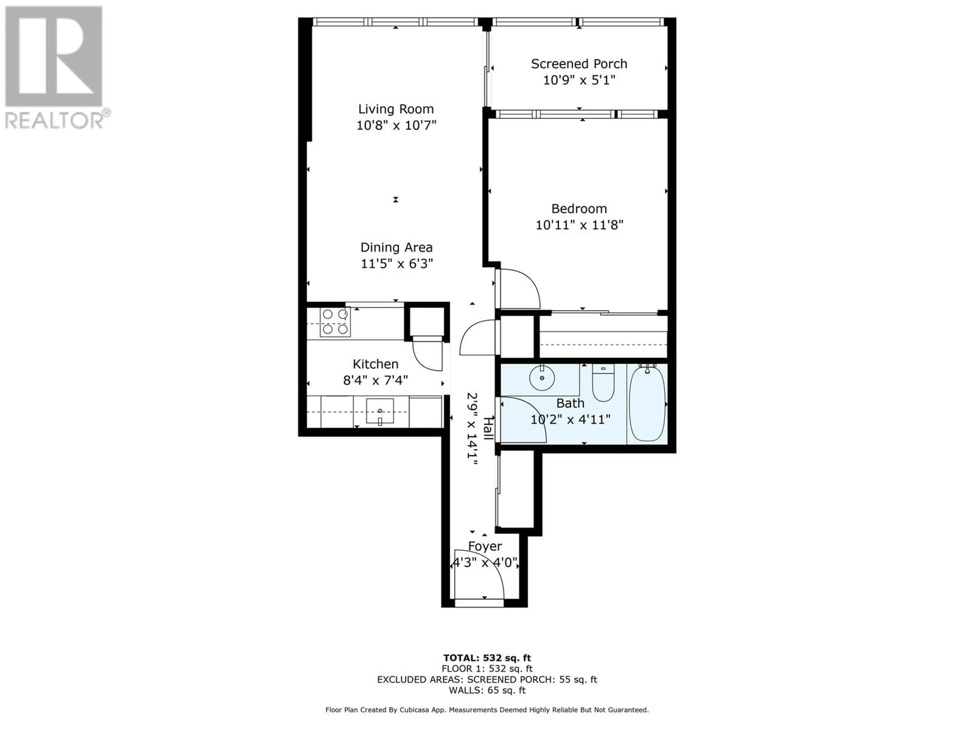 Floor plan for 1208 - 6651 MINORU BOULEVARD, Richmond British Columbia V6Y1Z2