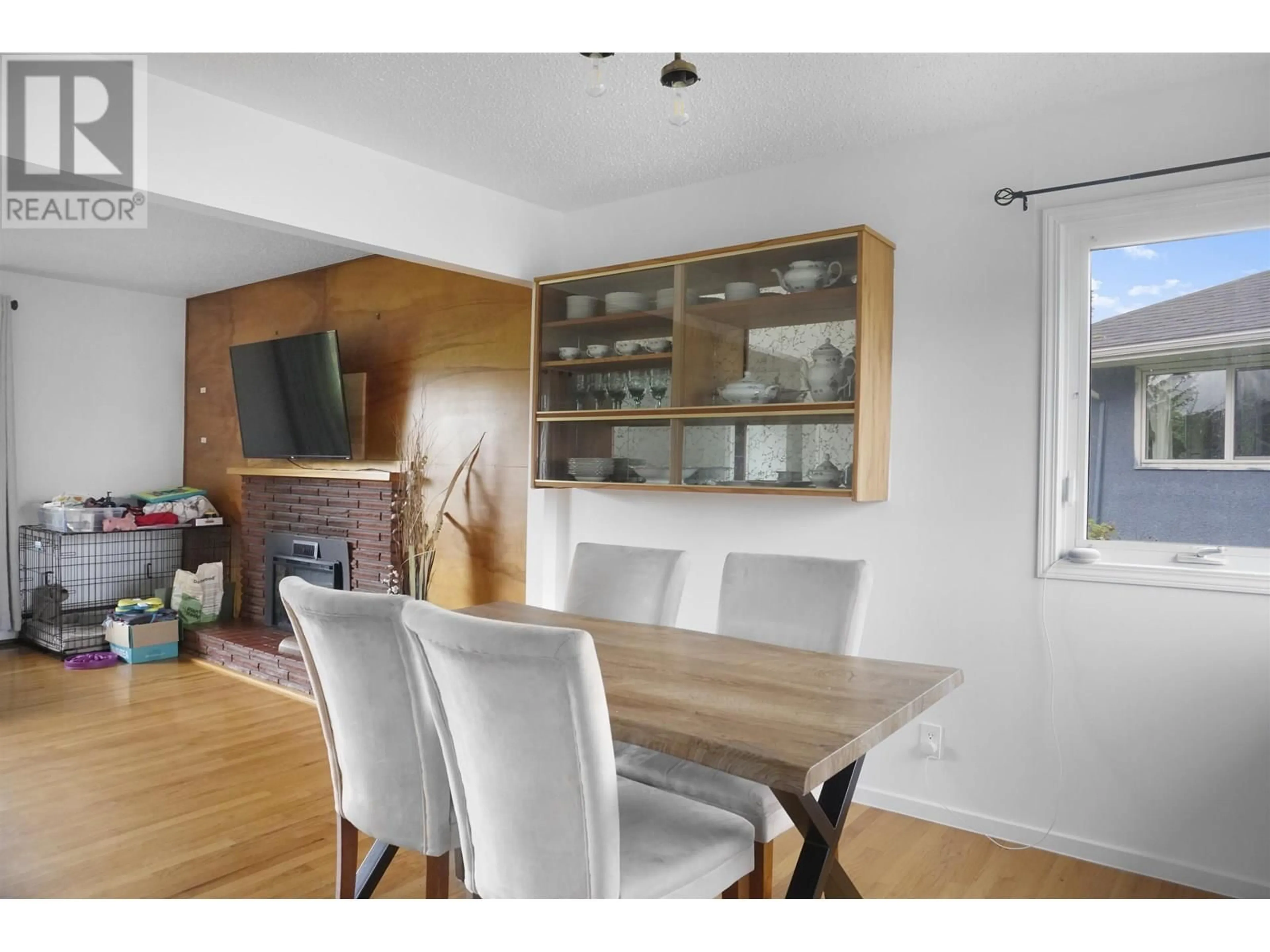 Dining room, wood/laminate floor for 49 WHITE STREET, Kitimat British Columbia V8C1H9
