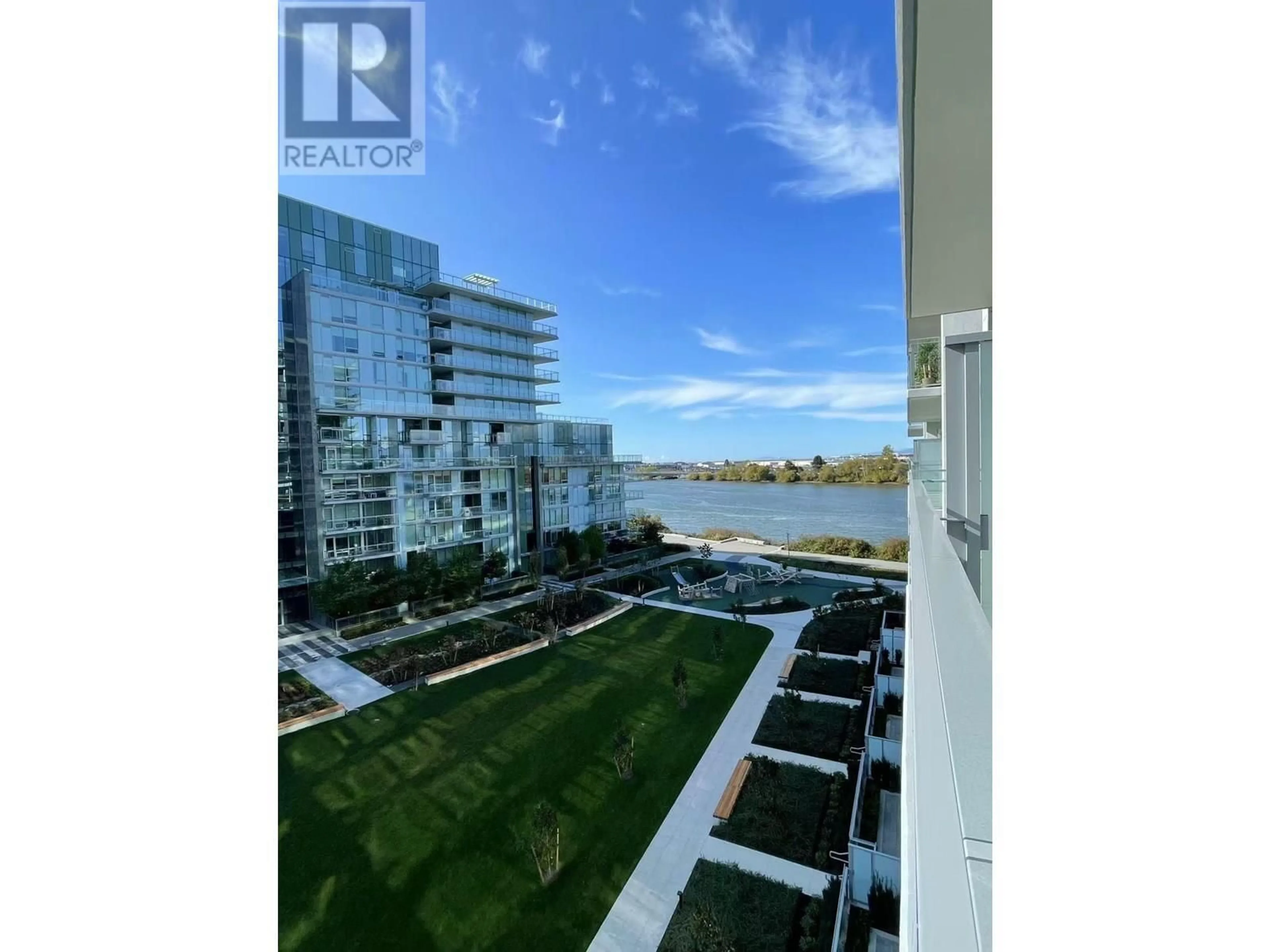 Patio, water/lake/river/ocean view for 514 - 6811 PEARSON WAY, Richmond British Columbia V7C0E7