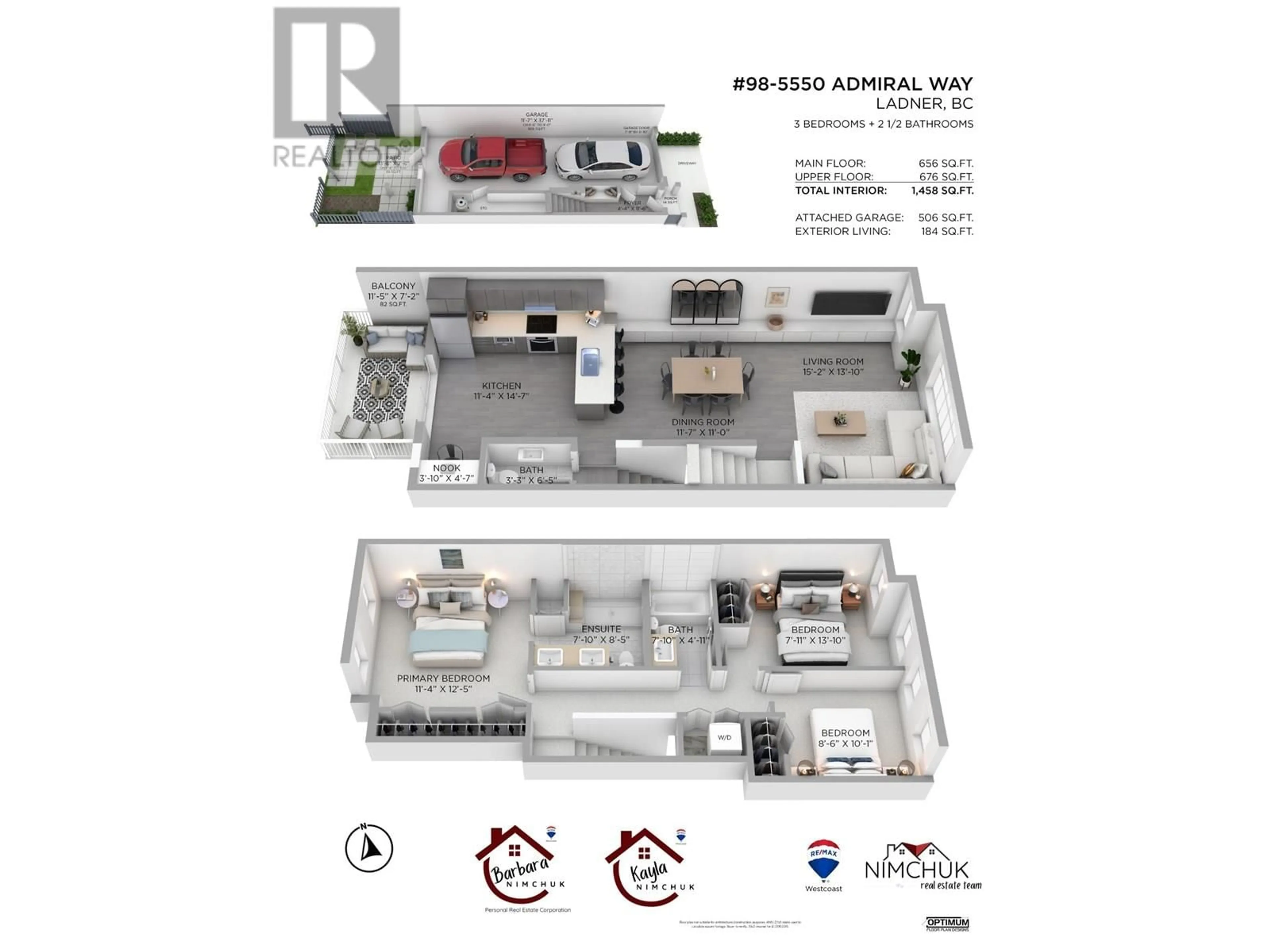 Floor plan for 98 - 5550 ADMIRAL WAY, Ladner British Columbia V4K0C4