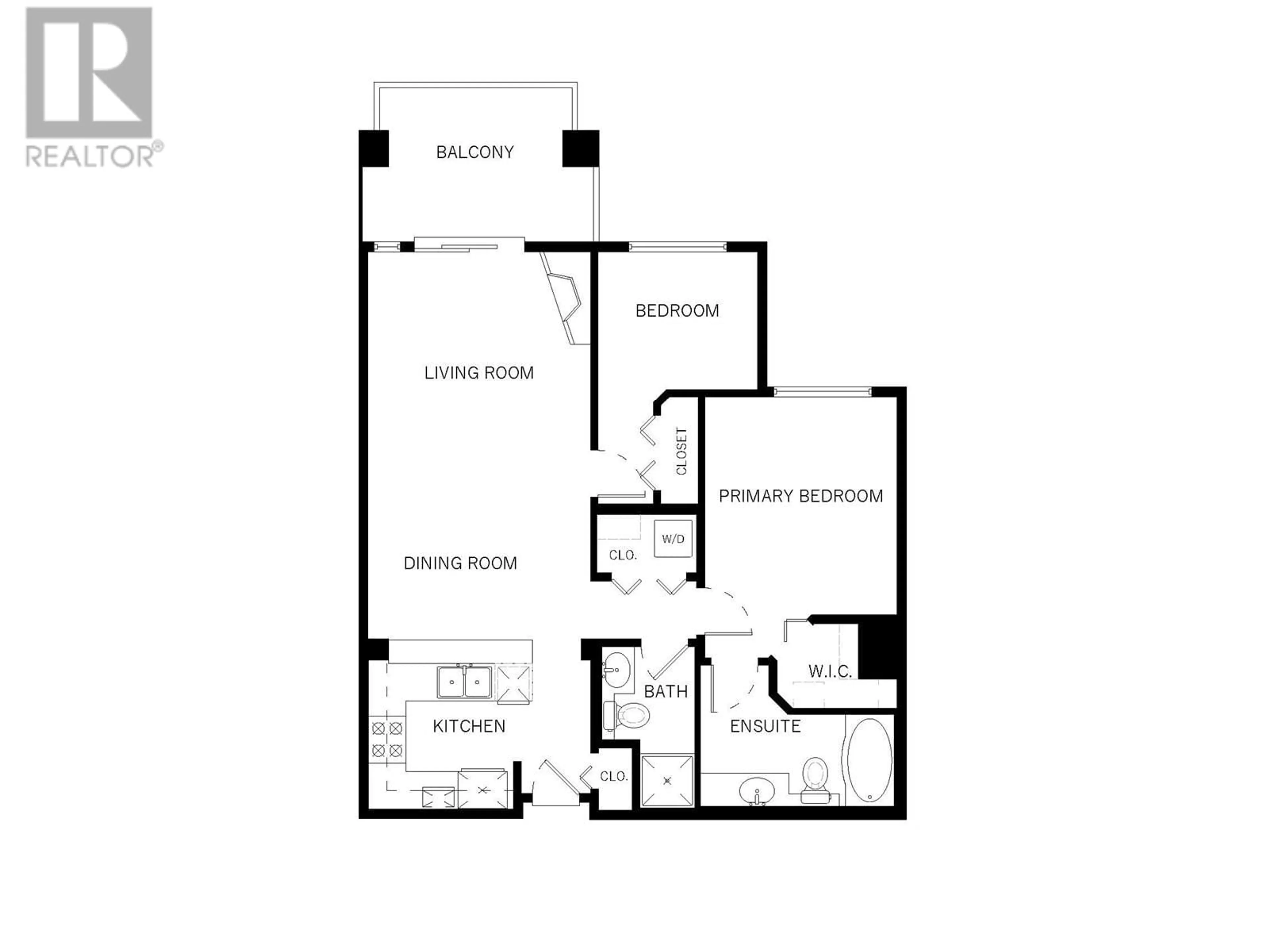Floor plan for 308 - 5725 AGRONOMY ROAD, Vancouver British Columbia V6T1L9