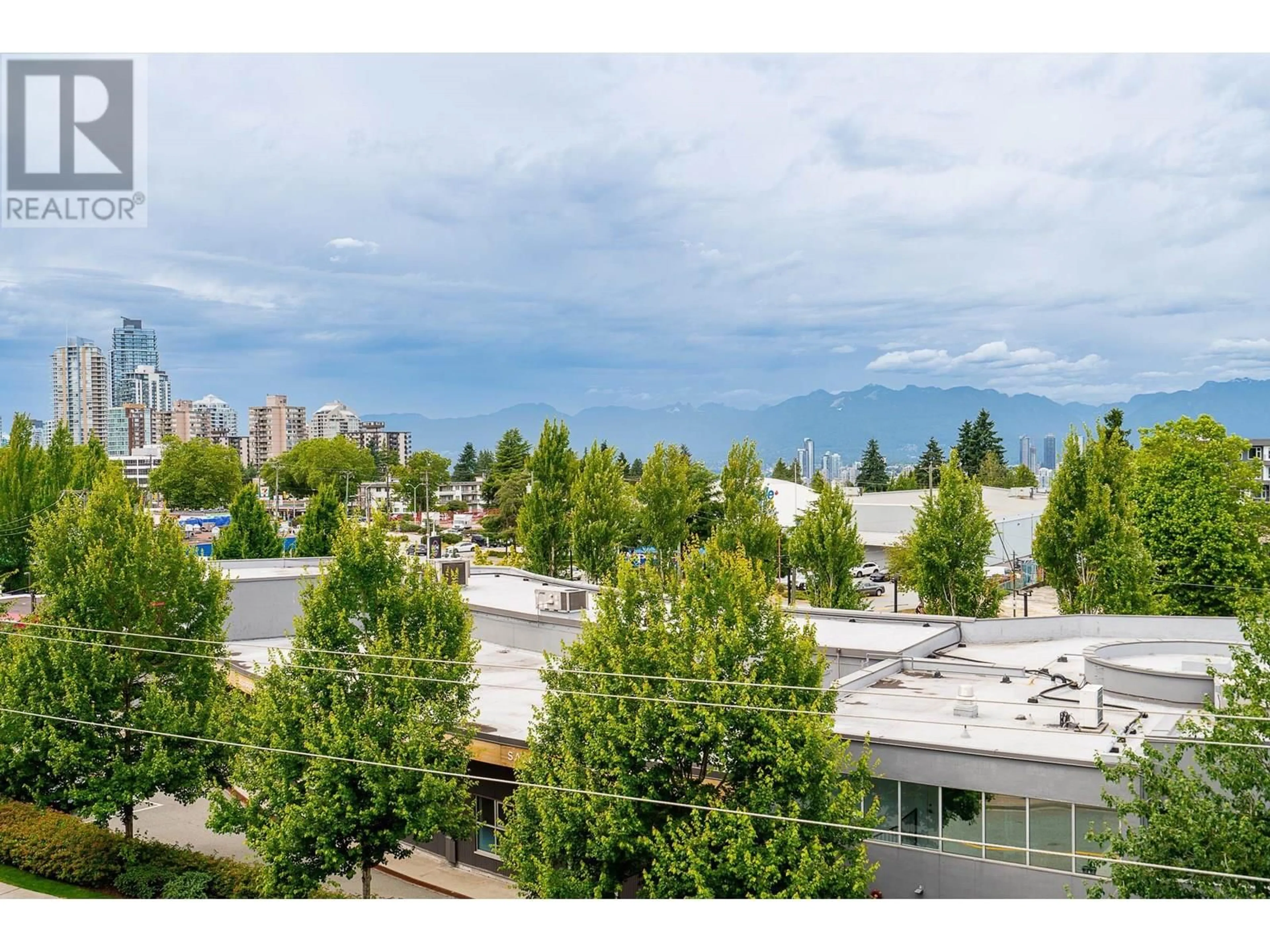A pic from outside/outdoor area/front of a property/back of a property/a pic from drone, mountain view for PH16 - 5388 GRIMMER STREET, Burnaby British Columbia V5H0B9