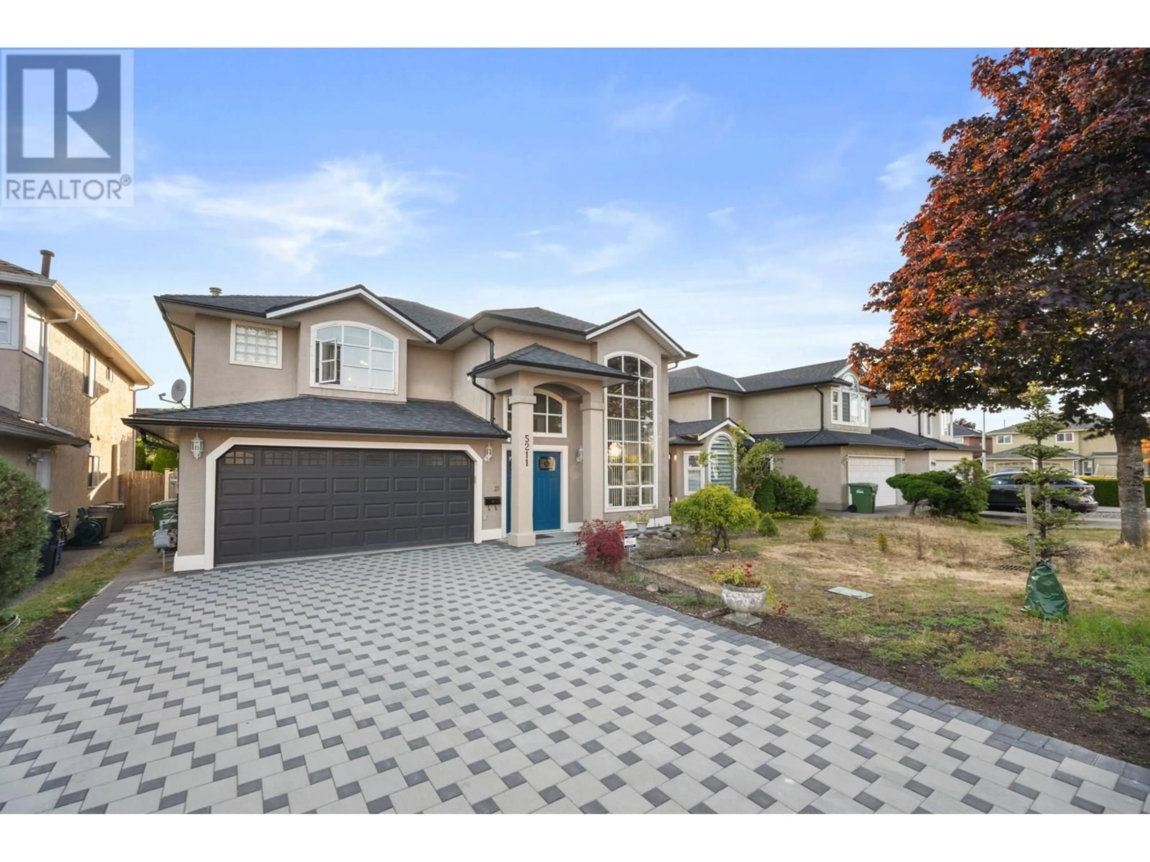 Home with vinyl exterior material, street for 5211 TURNER STREET, Richmond British Columbia V6V2P8