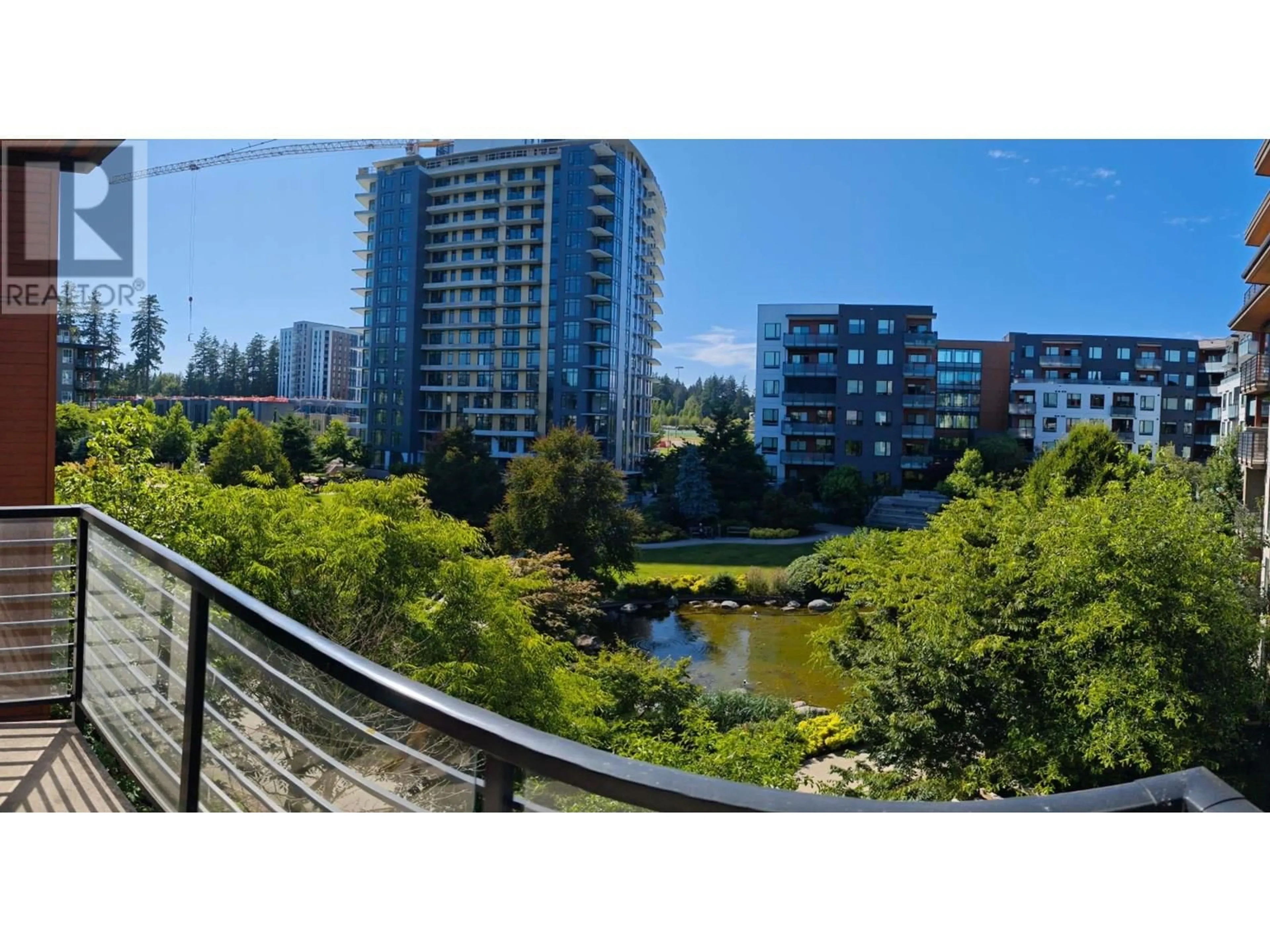 A pic from outside/outdoor area/front of a property/back of a property/a pic from drone, city buildings view from balcony for 513 - 5983 GRAY AVENUE, Vancouver British Columbia V6S0G8
