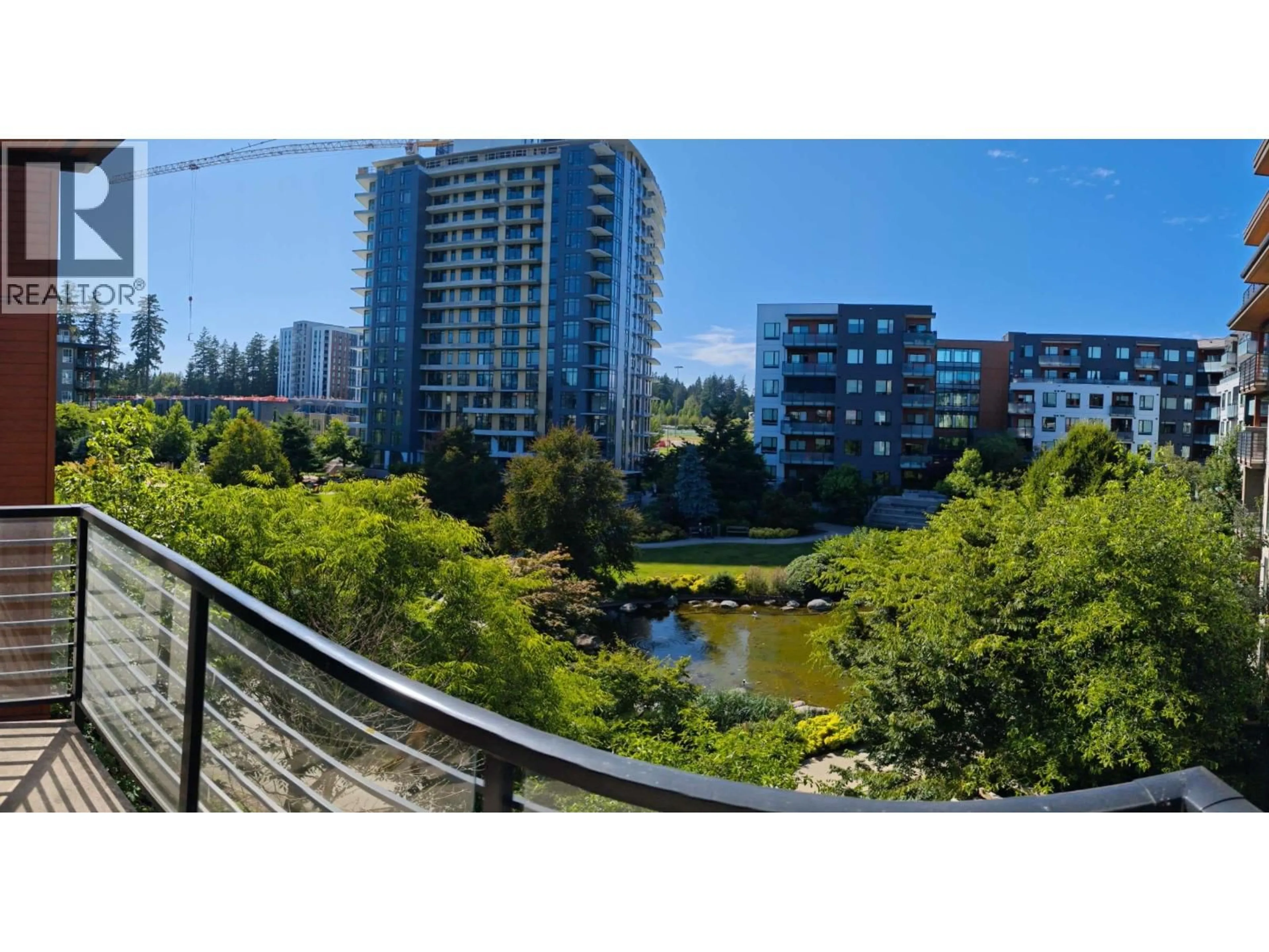 A pic from outside/outdoor area/front of a property/back of a property/a pic from drone, city buildings view from balcony for 513 - 5983 GRAY AVENUE, Vancouver British Columbia V6S0G8