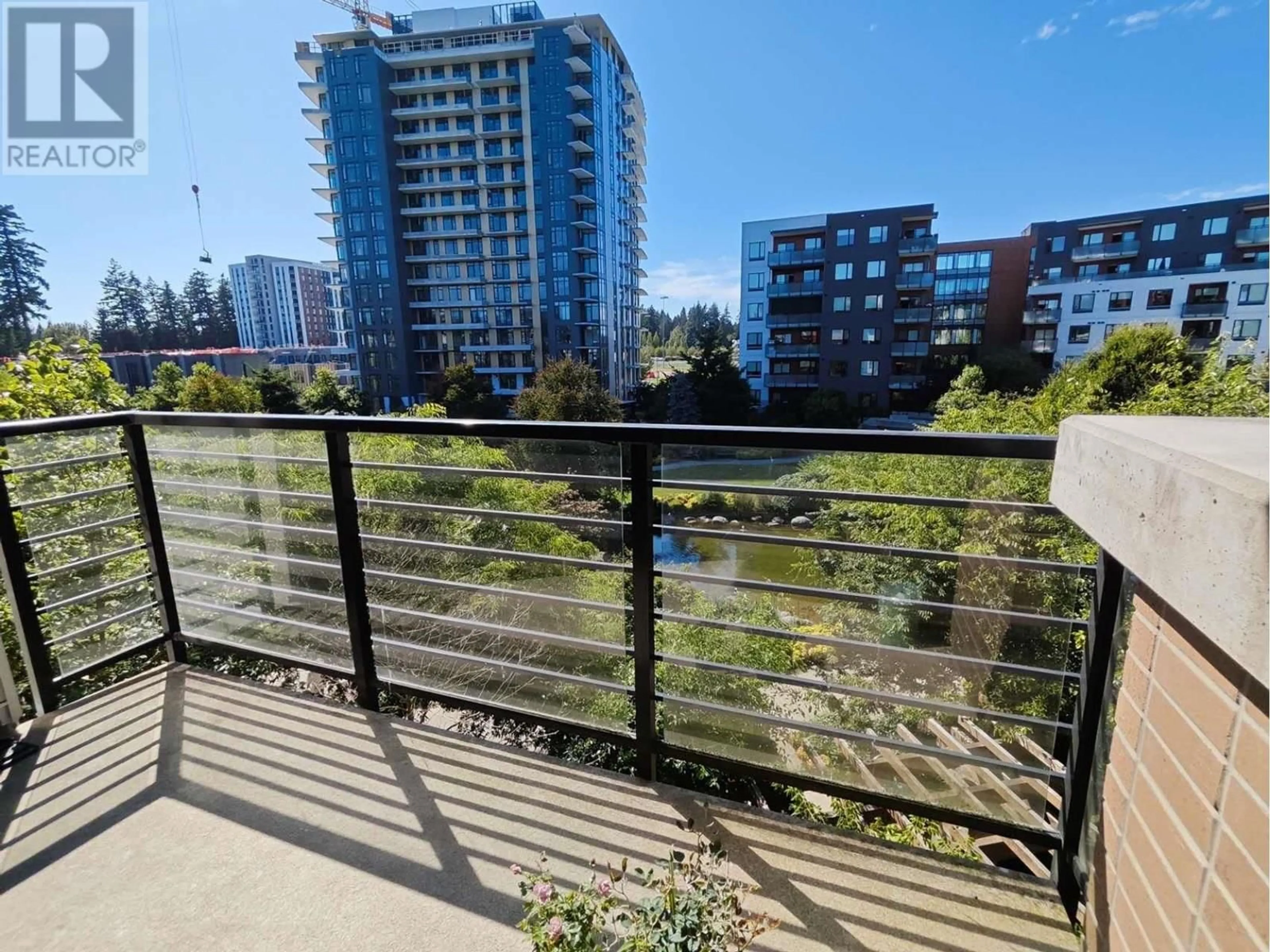 Balcony in the apartment, city buildings view from balcony for 513 - 5983 GRAY AVENUE, Vancouver British Columbia V6S0G8
