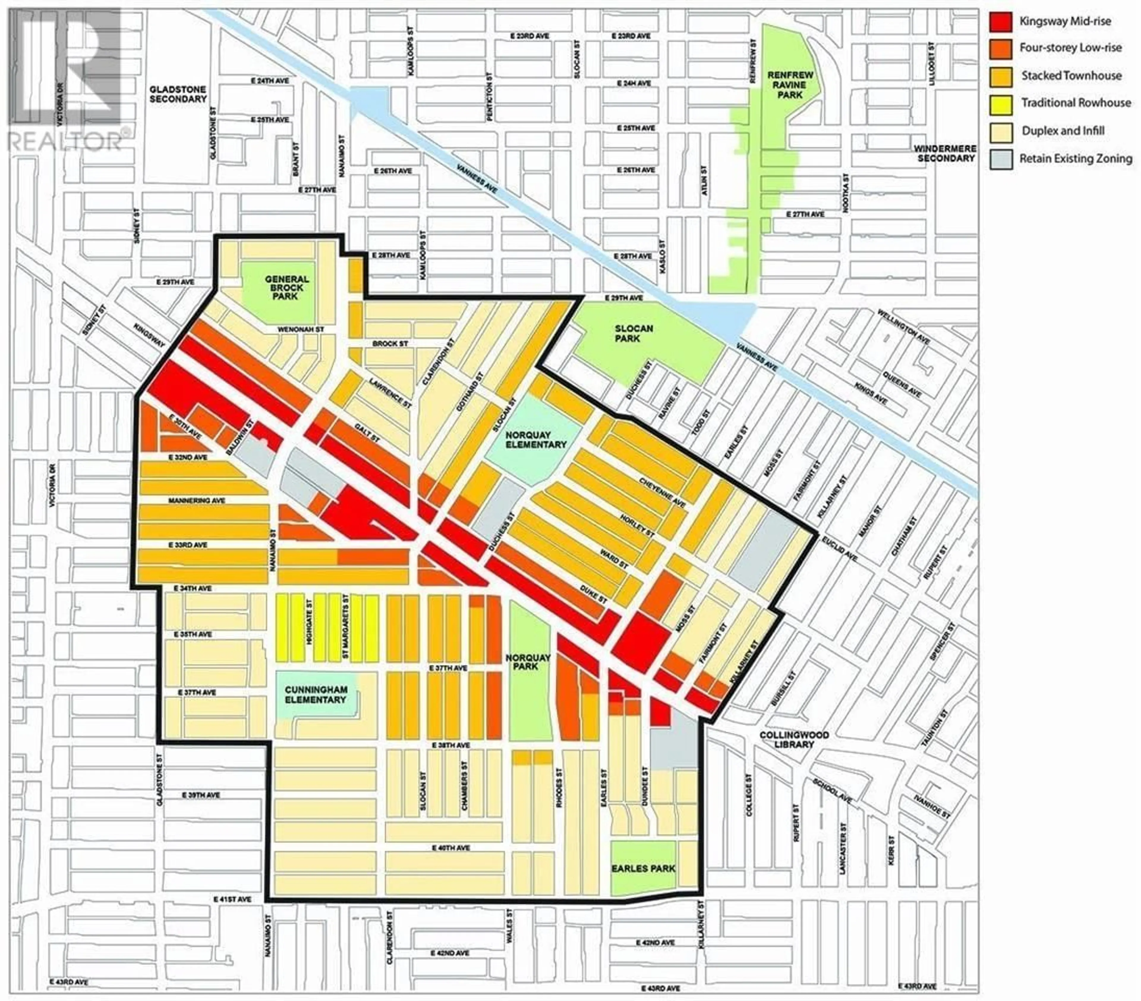 Picture of a map for 2308 30TH AVENUE, Vancouver British Columbia V5R2S1