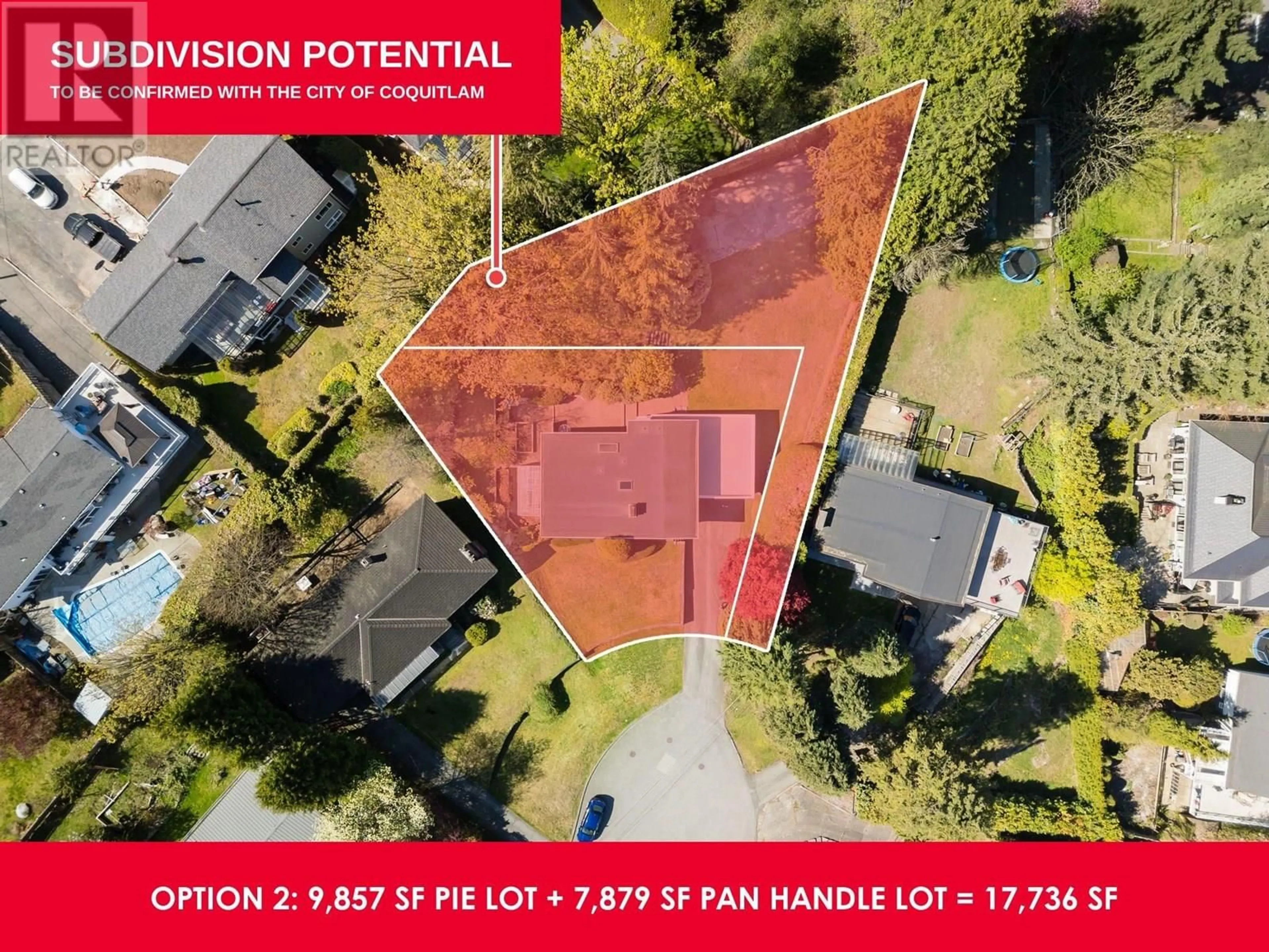A pic from outside/outdoor area/front of a property/back of a property/a pic from drone, street for 3090 LAZY A STREET, Coquitlam British Columbia V3C3N9