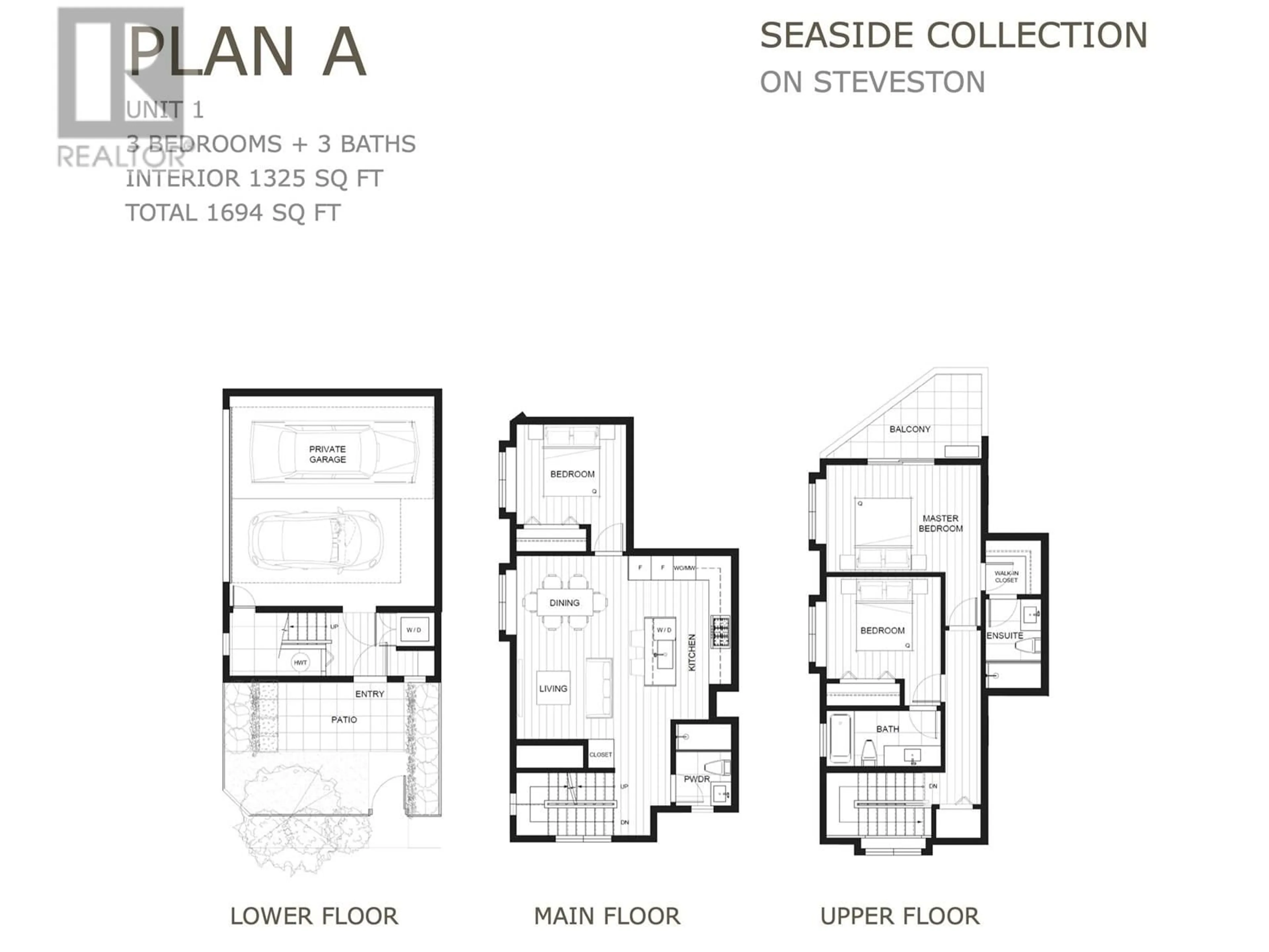 Floor plan for SL1 - 4611 STEVESTON HIGHWAY, Richmond British Columbia V7E2K4