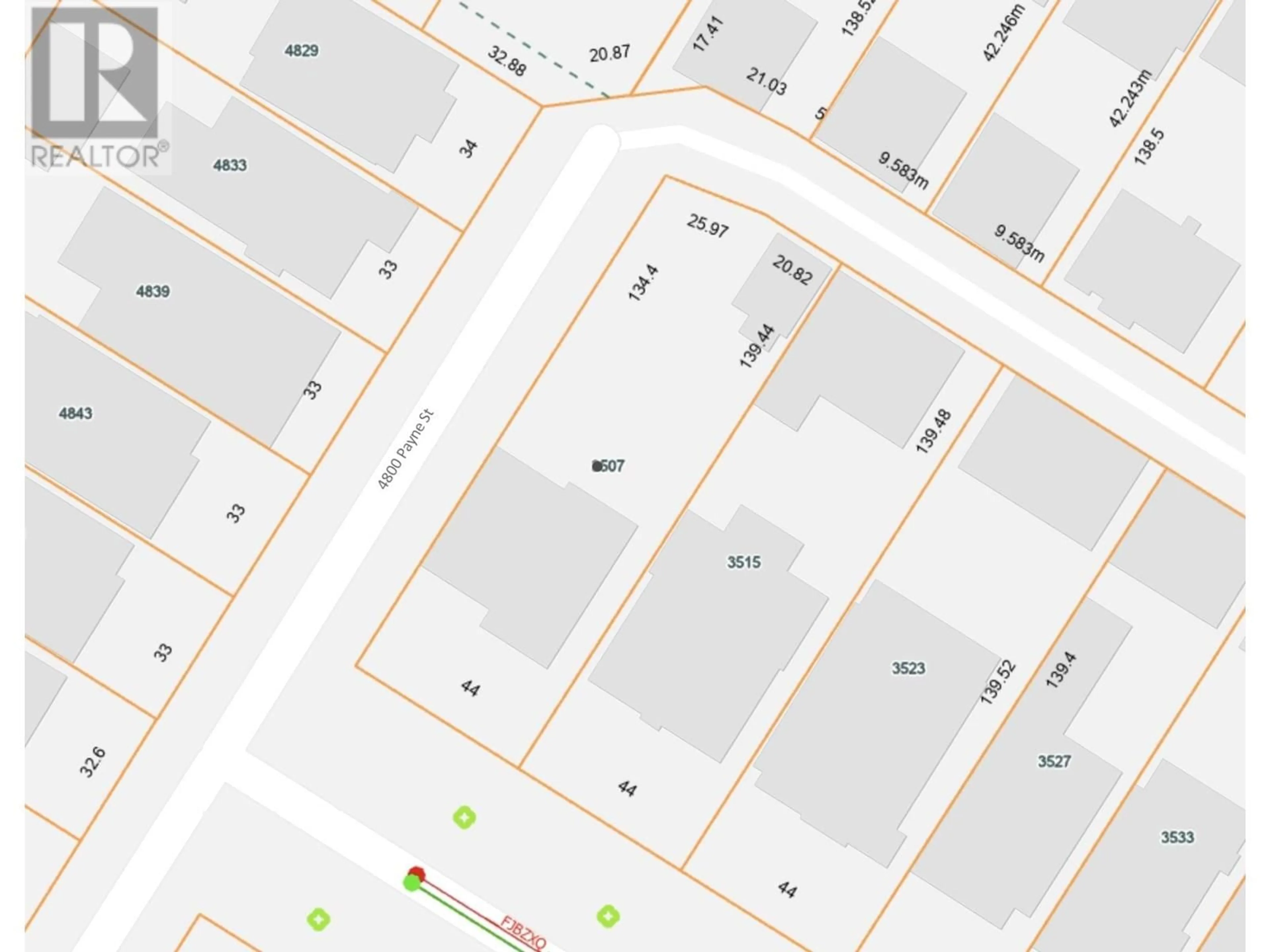 Picture of a map for 3507 MONMOUTH AVENUE, Vancouver British Columbia V5R5S1
