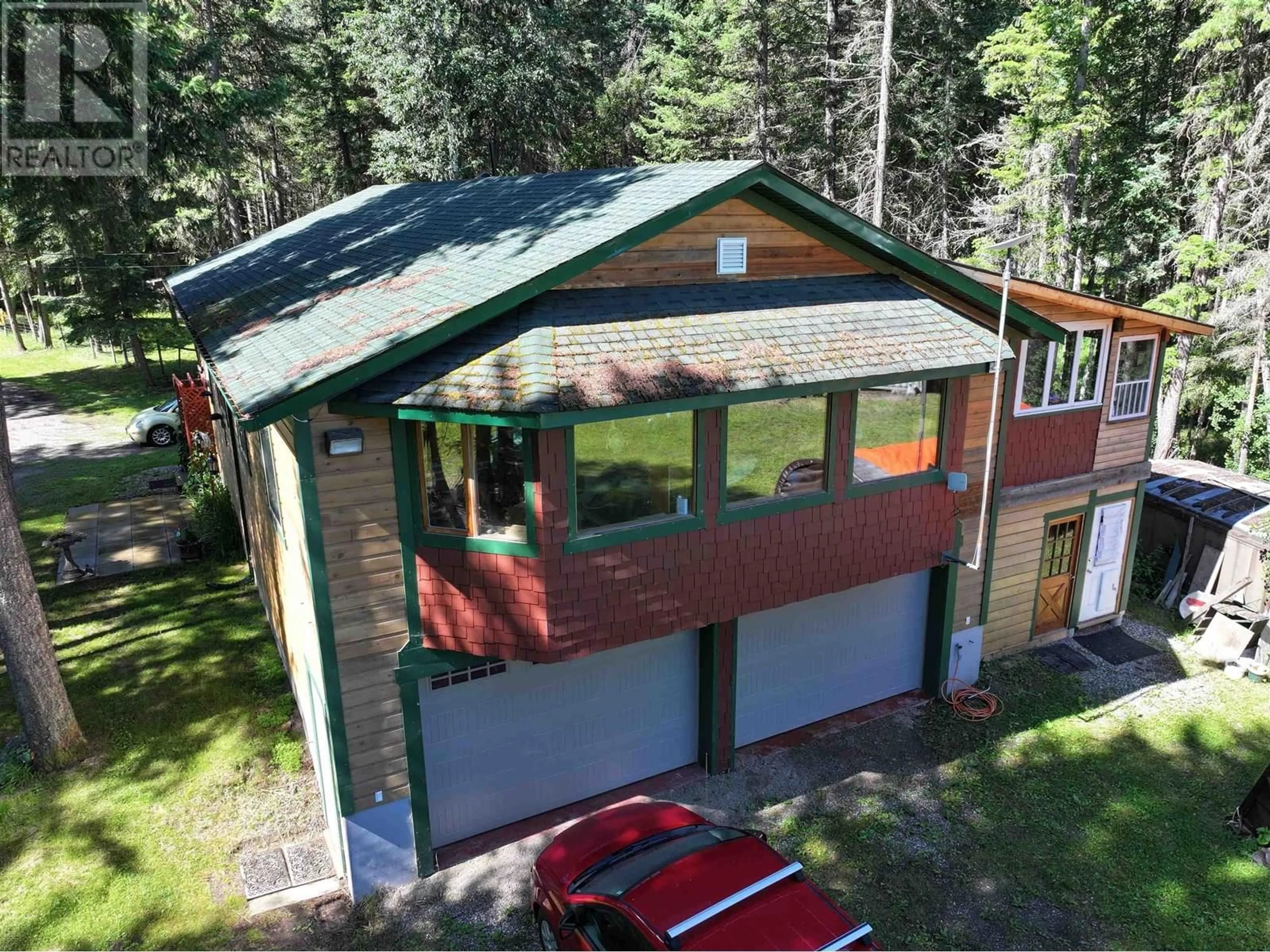 A pic from outside/outdoor area/front of a property/back of a property/a pic from drone, unknown for 112 COREY ROAD, Quesnel British Columbia V2J6J9