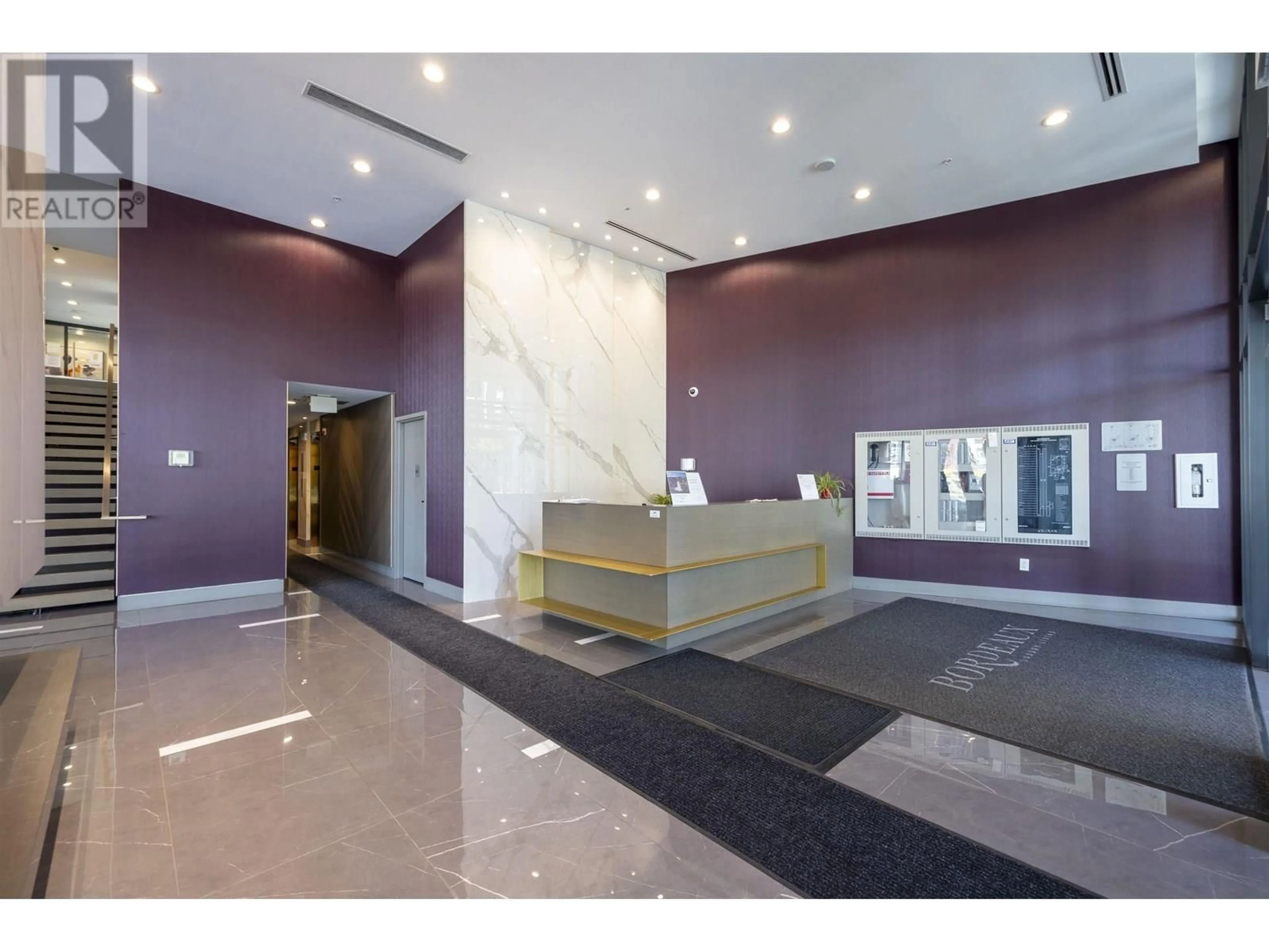 Lobby for 606 - 4488 JUNEAU STREET, Burnaby British Columbia V5C0M4