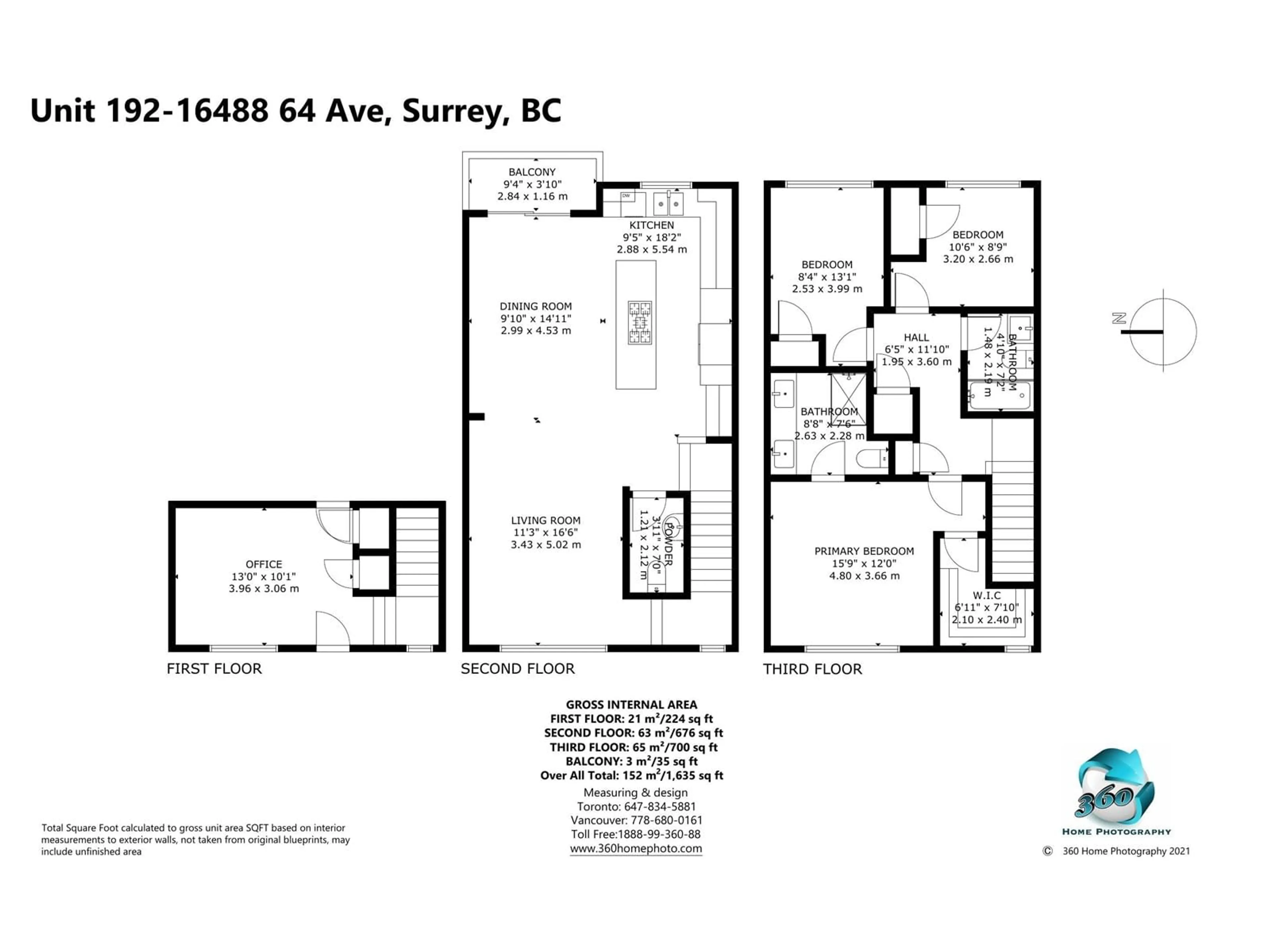 Floor plan for 192 - 16488 64, Surrey British Columbia V3S6X6