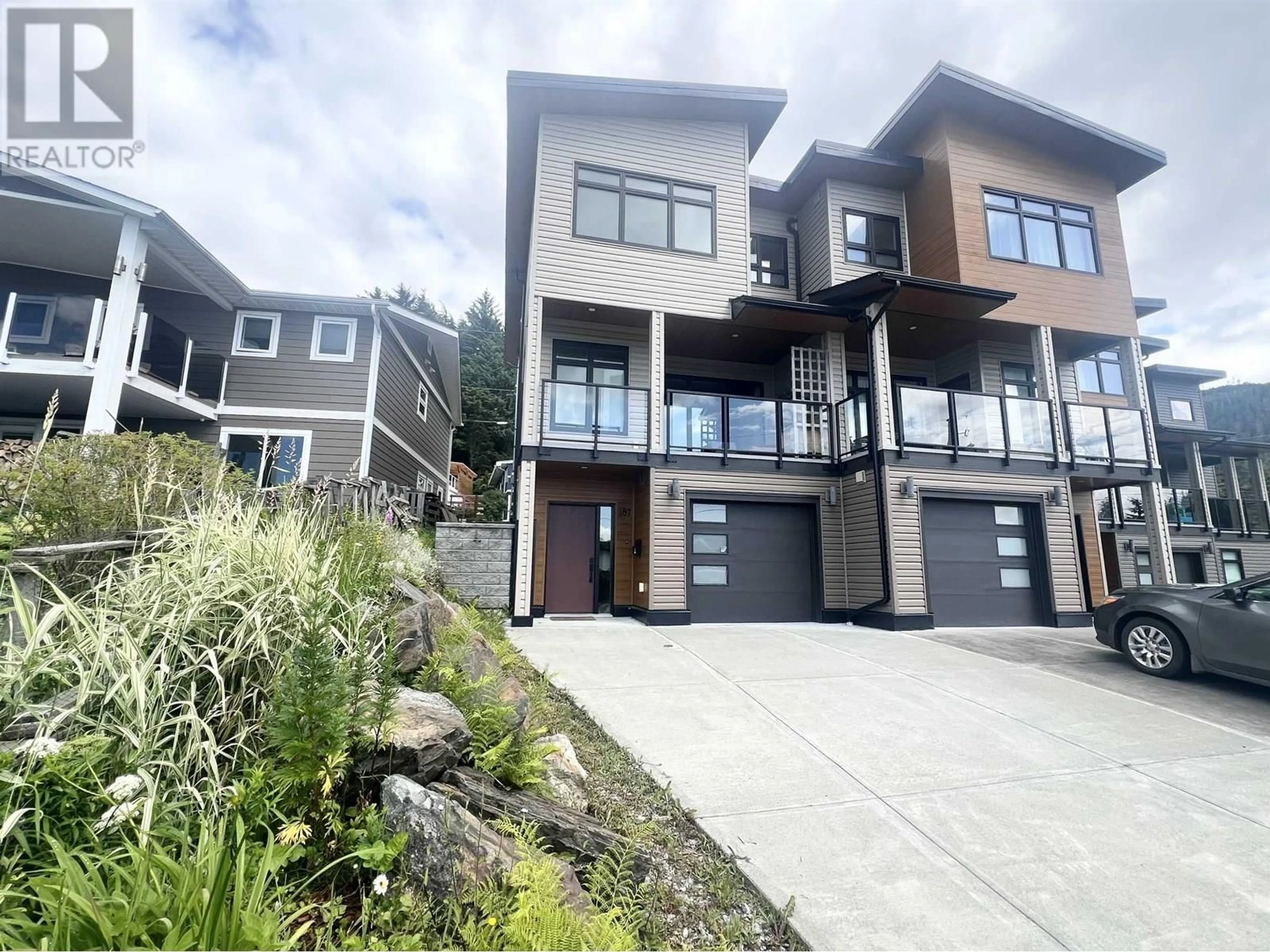 Home with vinyl exterior material, street for 187 VAN ARSDOL AVENUE, Prince Rupert British Columbia V8J1J3