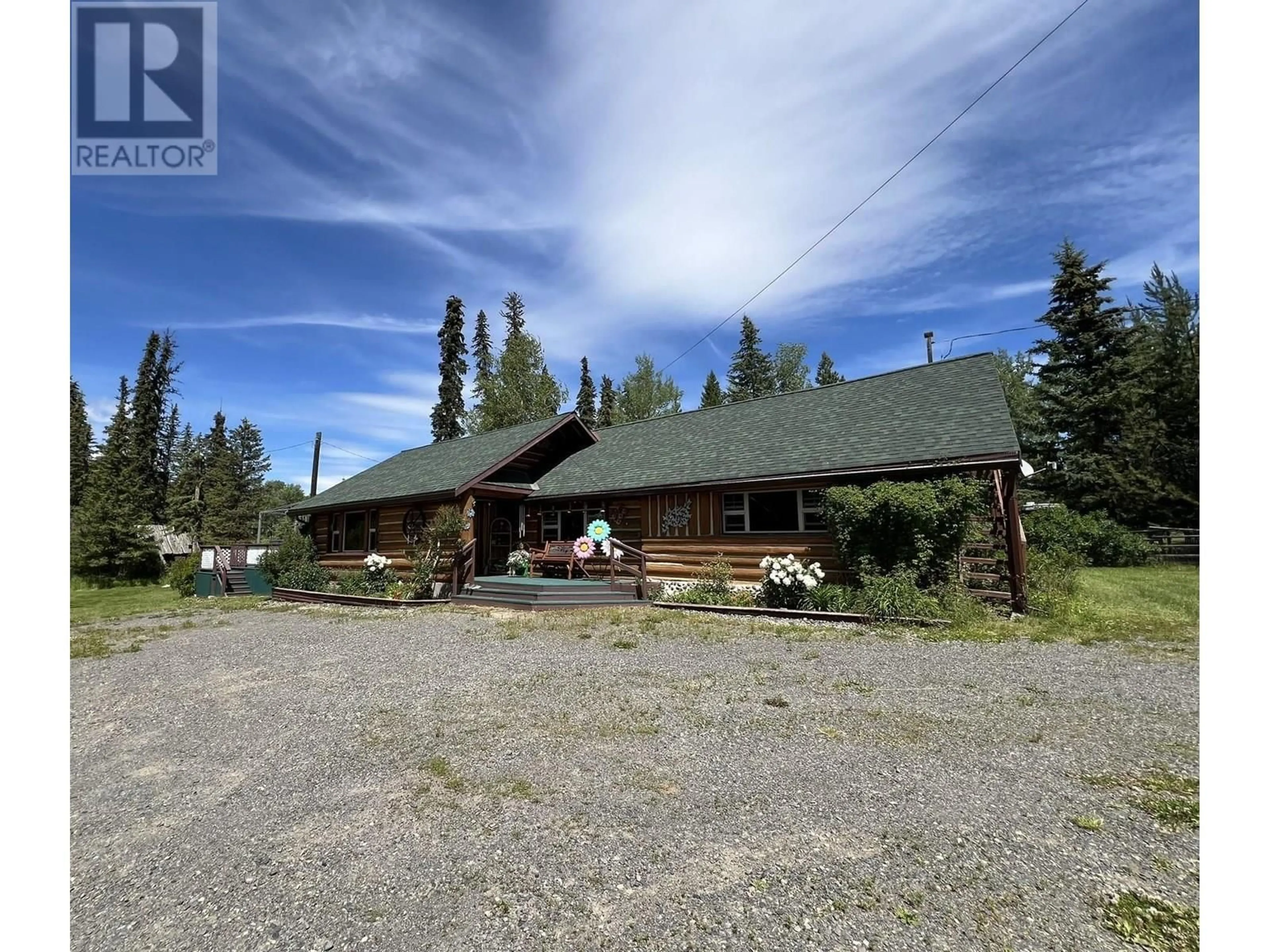 A pic from outside/outdoor area/front of a property/back of a property/a pic from drone, unknown for 6273 MOOSE POINT DRIVE, Lone Butte British Columbia V0K2K1
