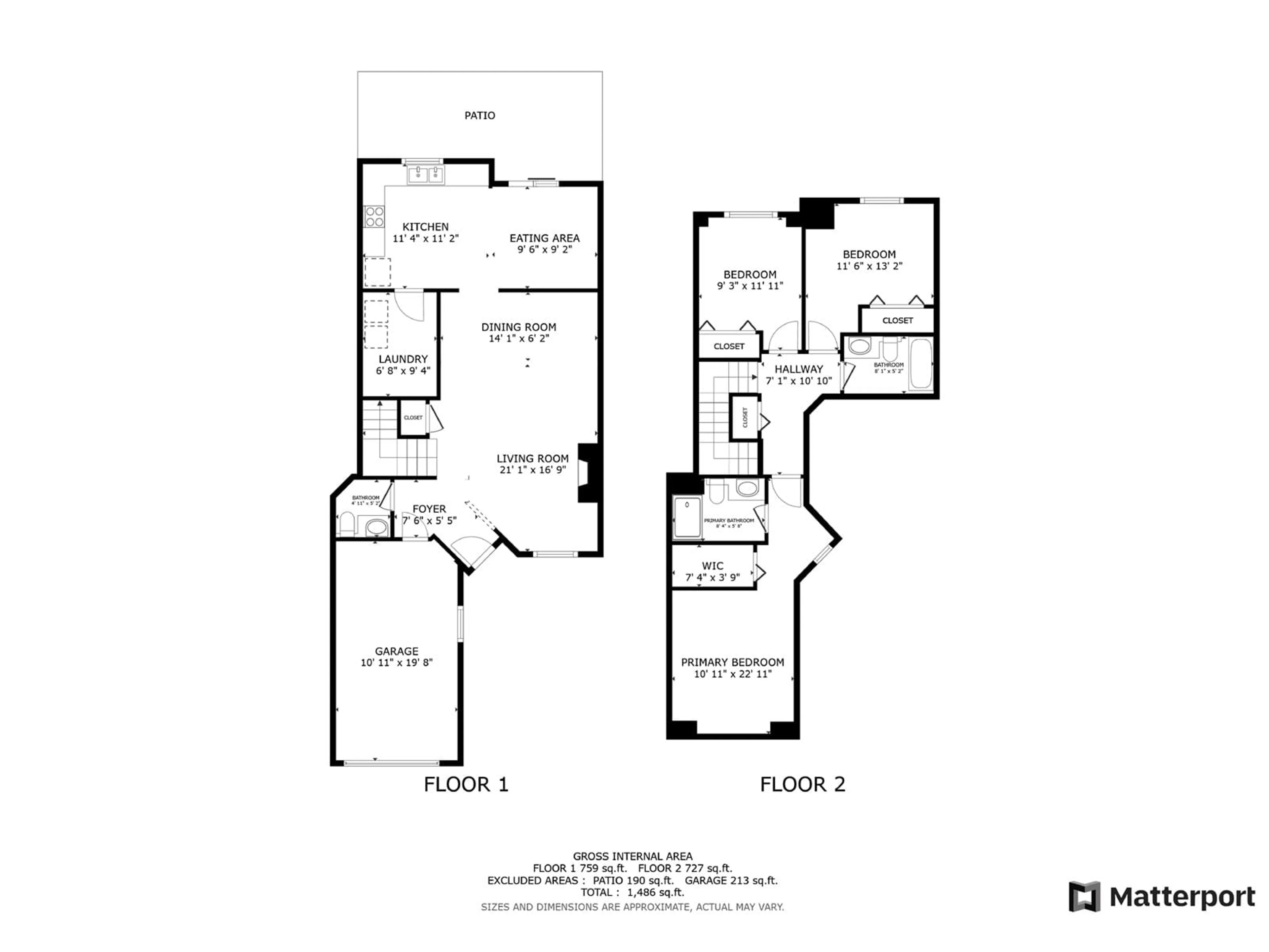 Floor plan for 27 - 8888 151, Surrey British Columbia V3R0Z9