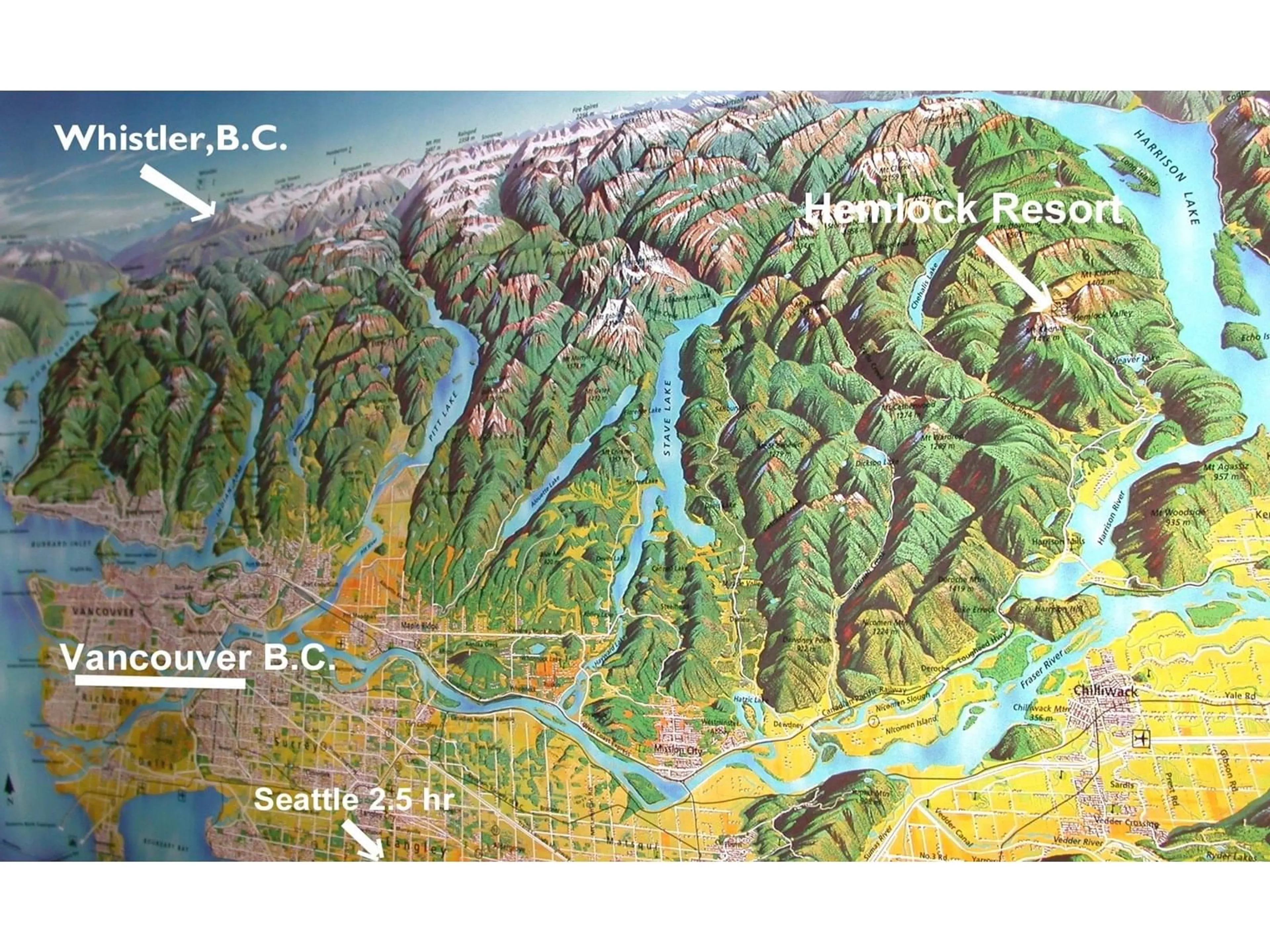 Picture of a map for 1 - 20649 EDELWEISS, Agassiz British Columbia V0M1A1