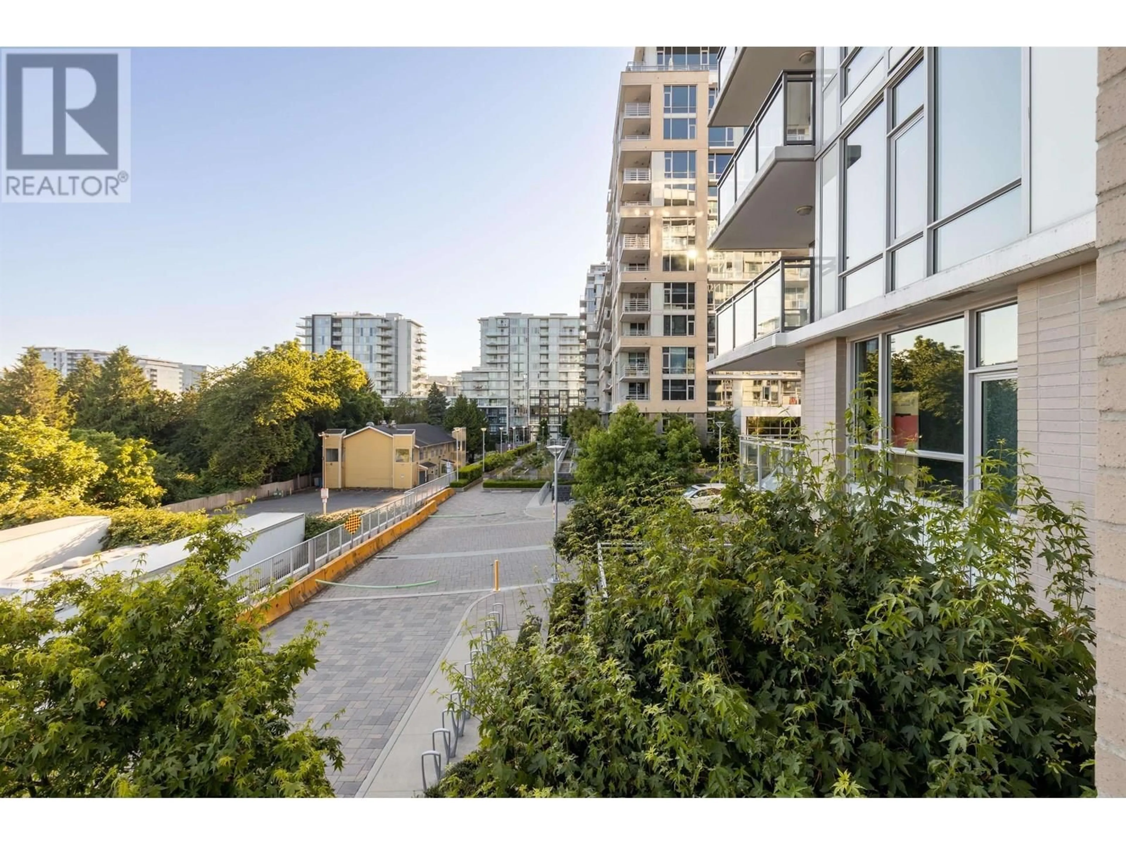 A pic from outside/outdoor area/front of a property/back of a property/a pic from drone, city buildings view from balcony for 517 - 3300 KETCHESON ROAD, Richmond British Columbia V6X0S5