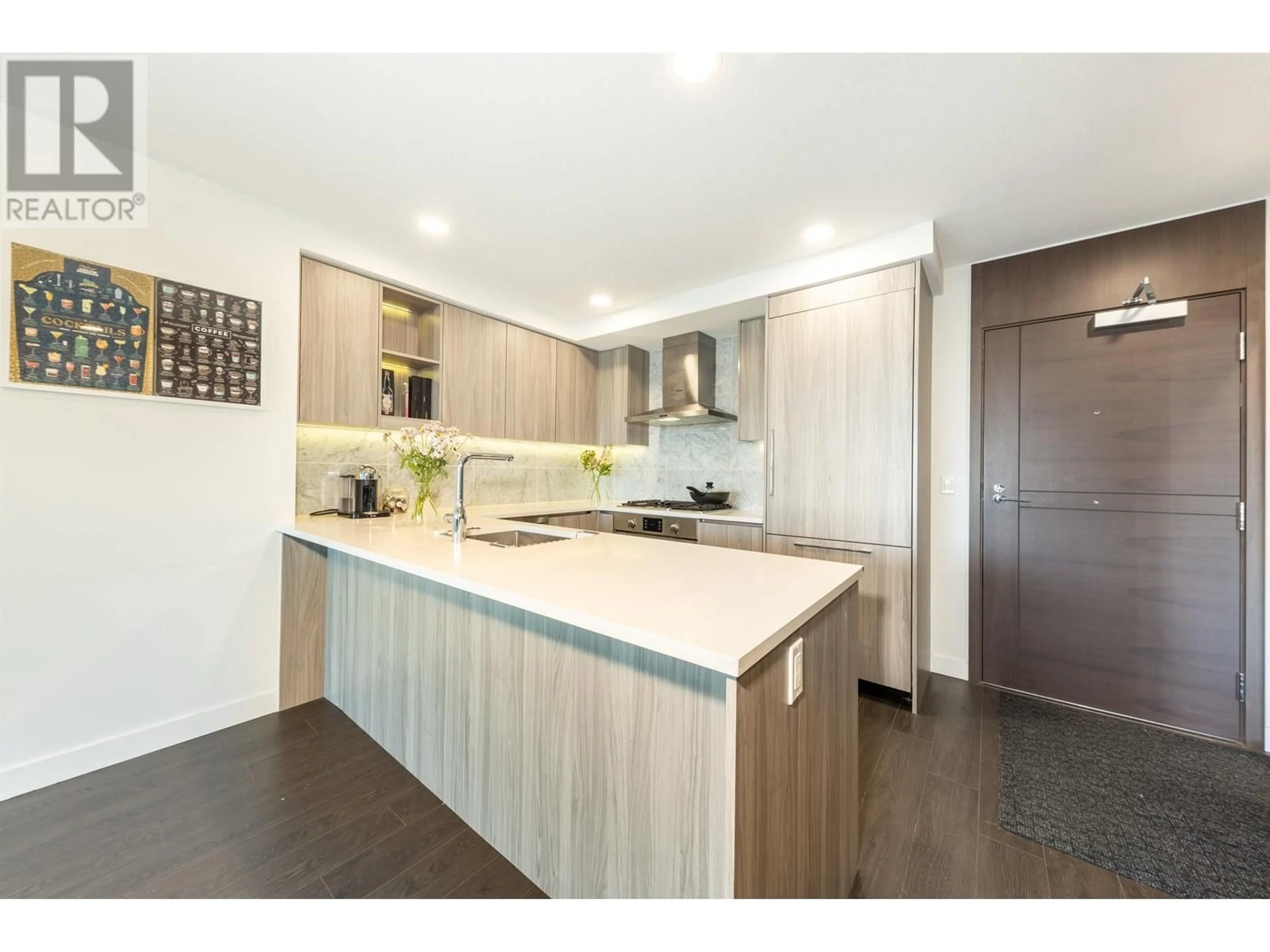 Open concept kitchen, wood/laminate floor for 517 - 3300 KETCHESON ROAD, Richmond British Columbia V6X0S5