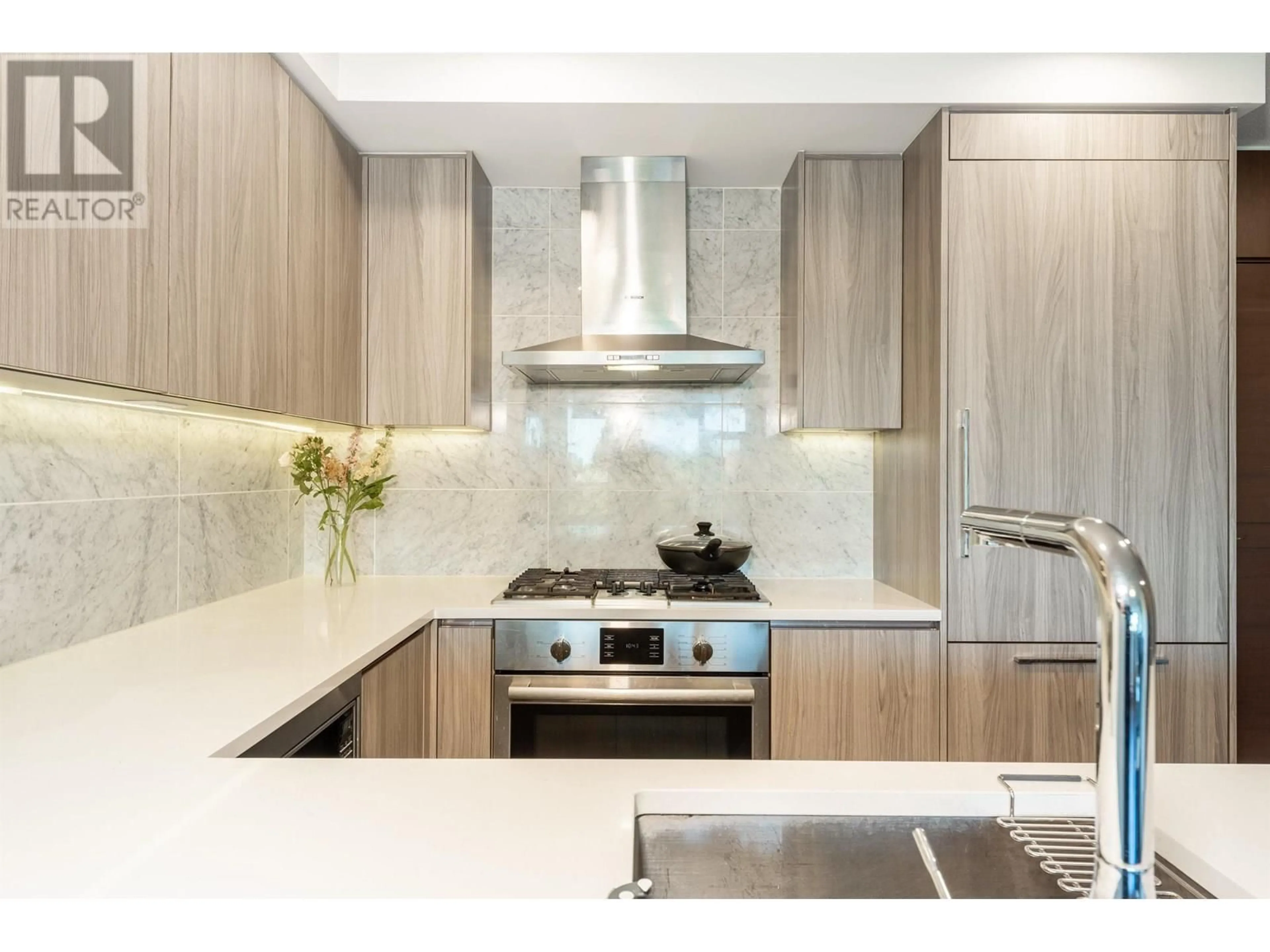 Contemporary kitchen, ceramic/tile floor for 517 - 3300 KETCHESON ROAD, Richmond British Columbia V6X0S5
