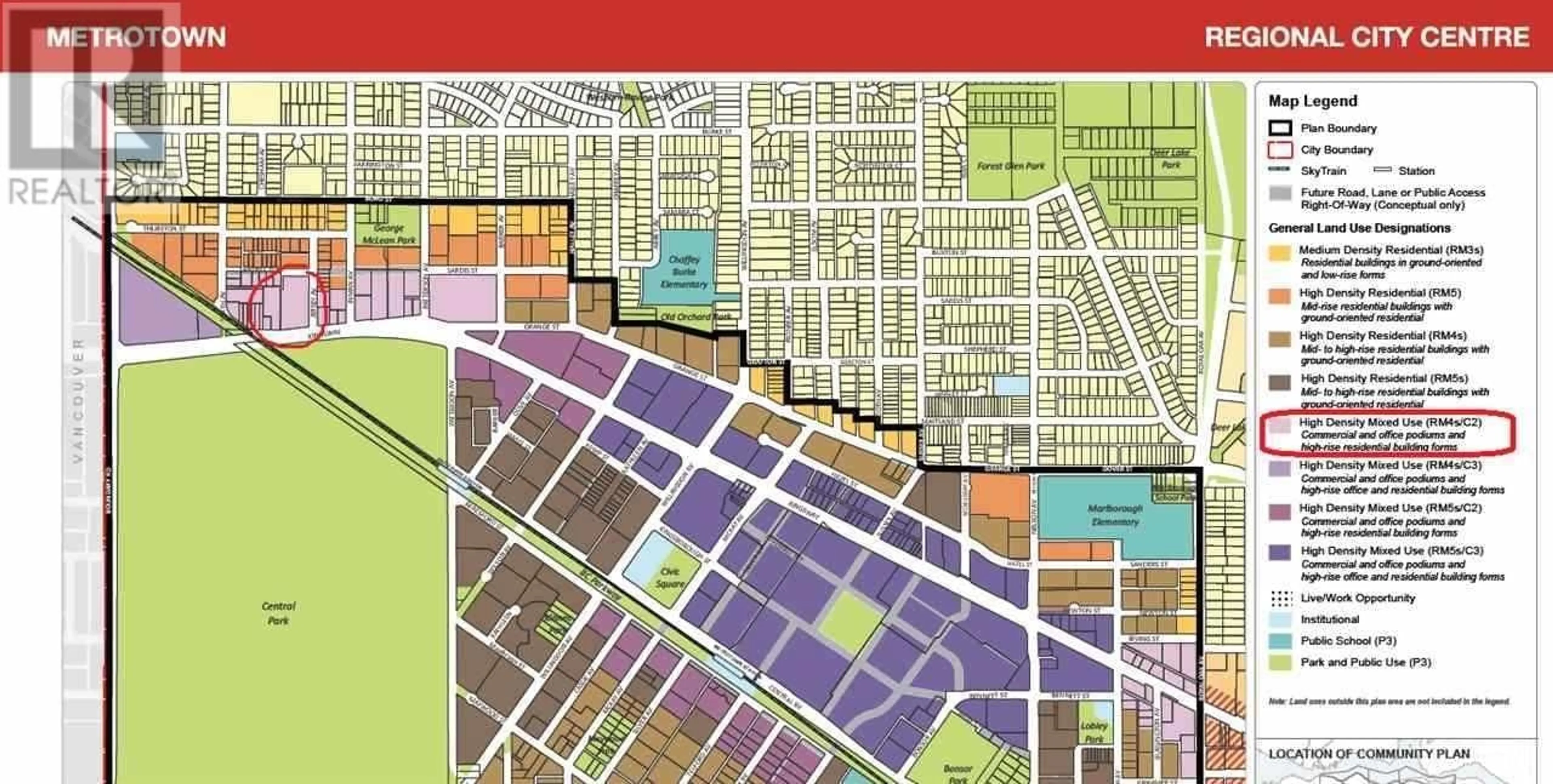 Picture of a map for 206 - 3925 KINGSWAY STREET, Burnaby British Columbia V5H3Y7