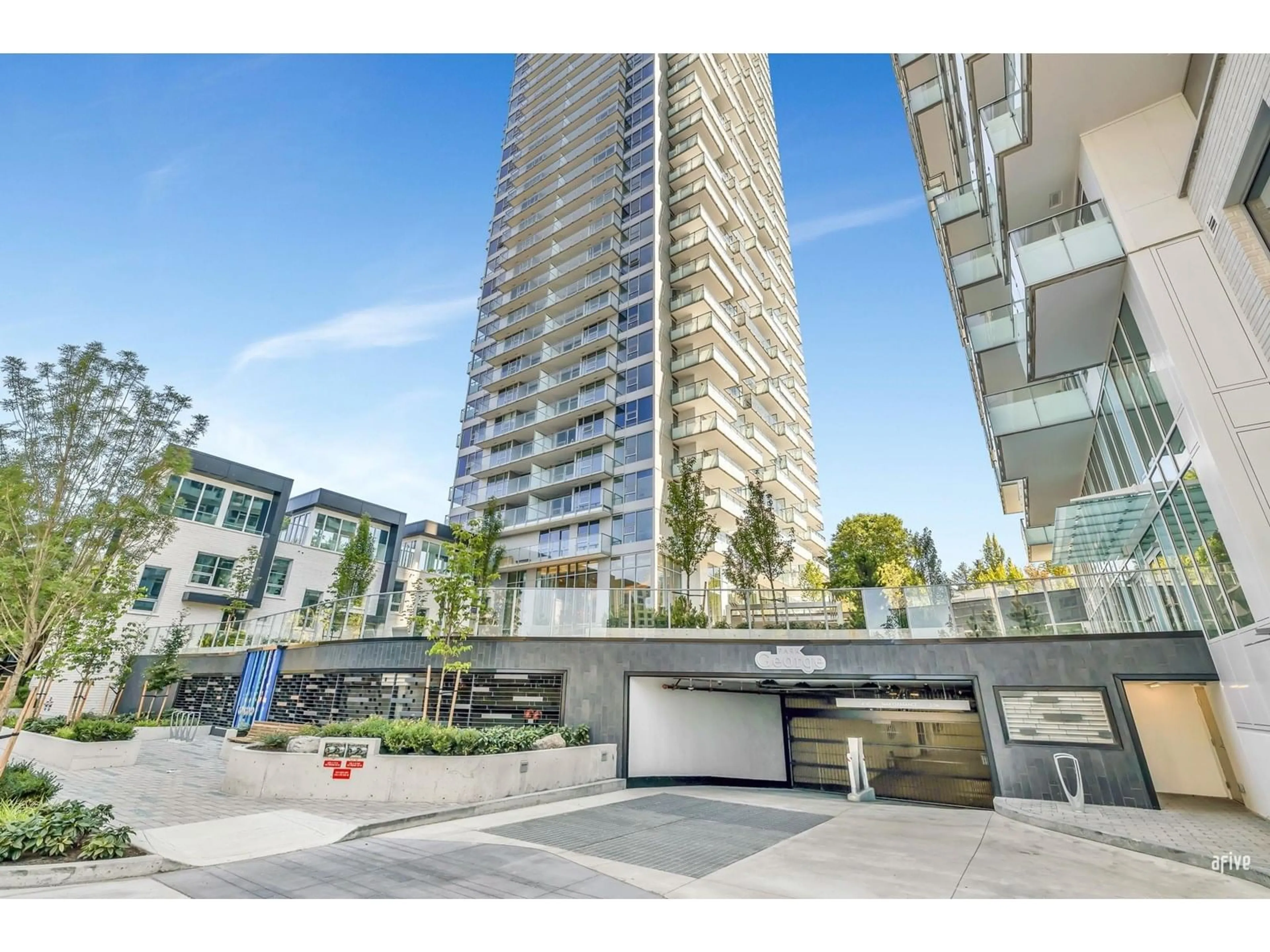 A pic from outside/outdoor area/front of a property/back of a property/a pic from drone, street for 1310 - 13778 100, Surrey British Columbia V4N5R4