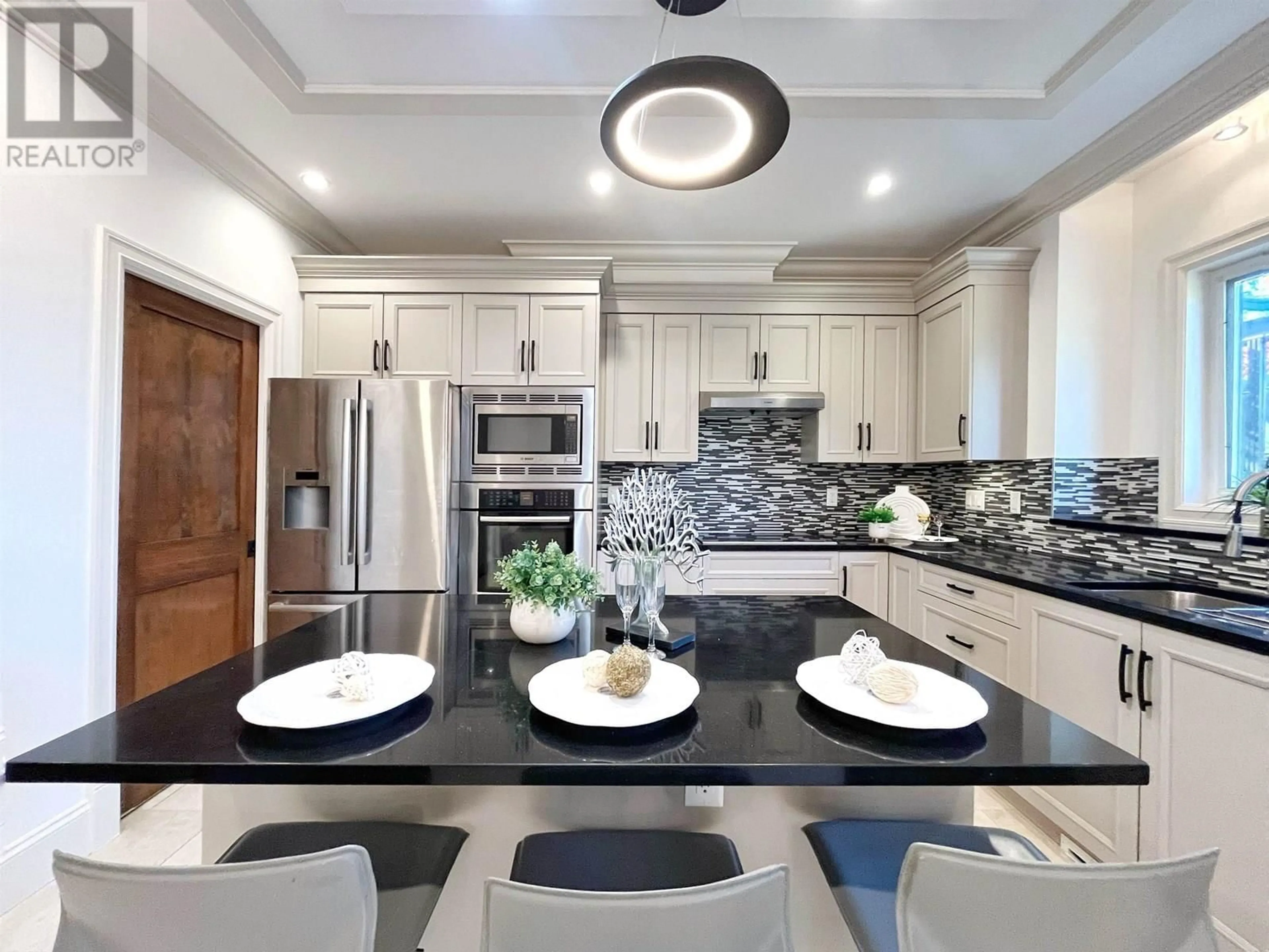 Contemporary kitchen, ceramic/tile floor for 3715 22ND AVENUE, Vancouver British Columbia V6S1J5