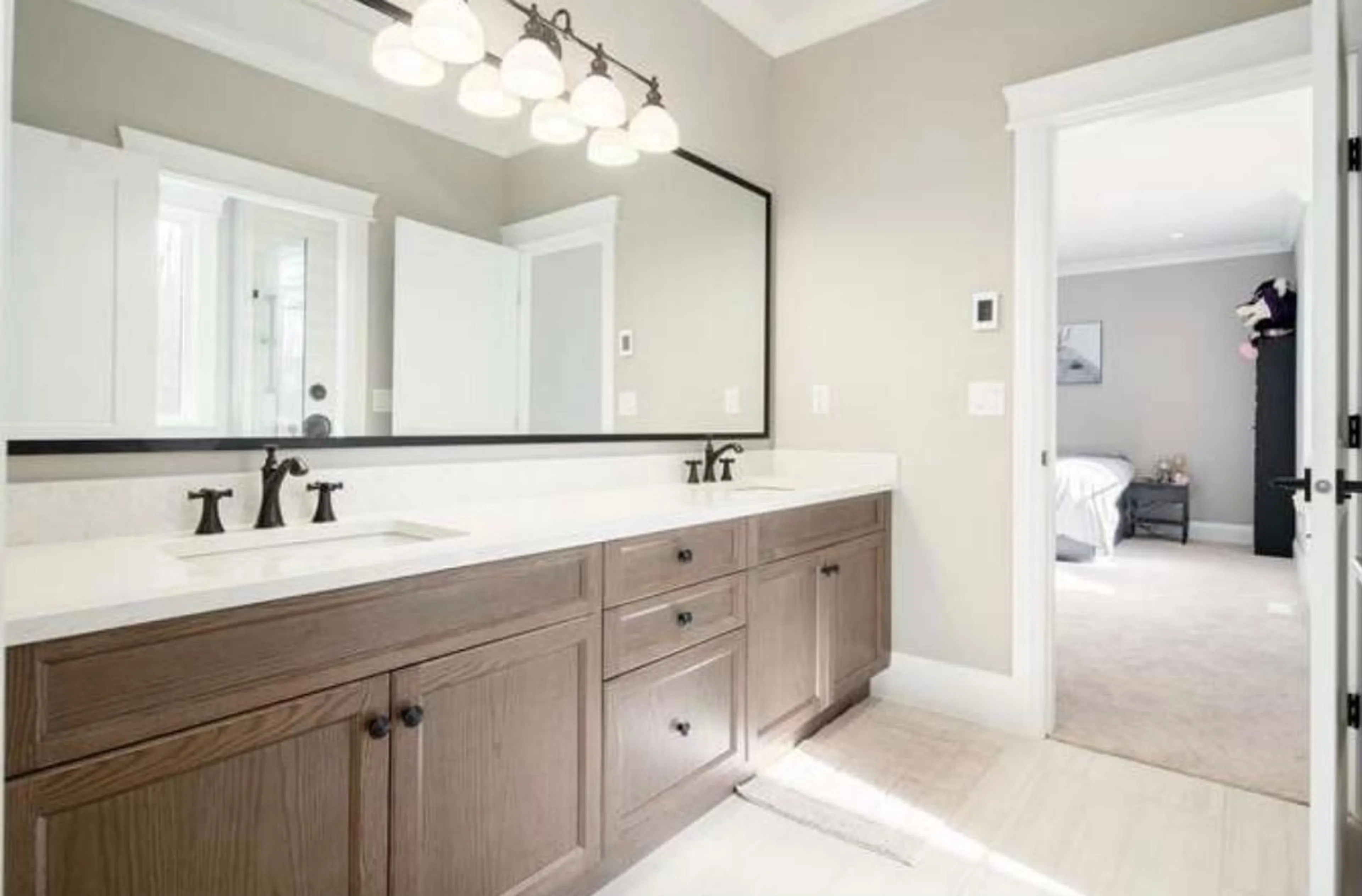 Contemporary bathroom, ceramic/tile floor for 22801 8, Langley British Columbia V2Z2W3