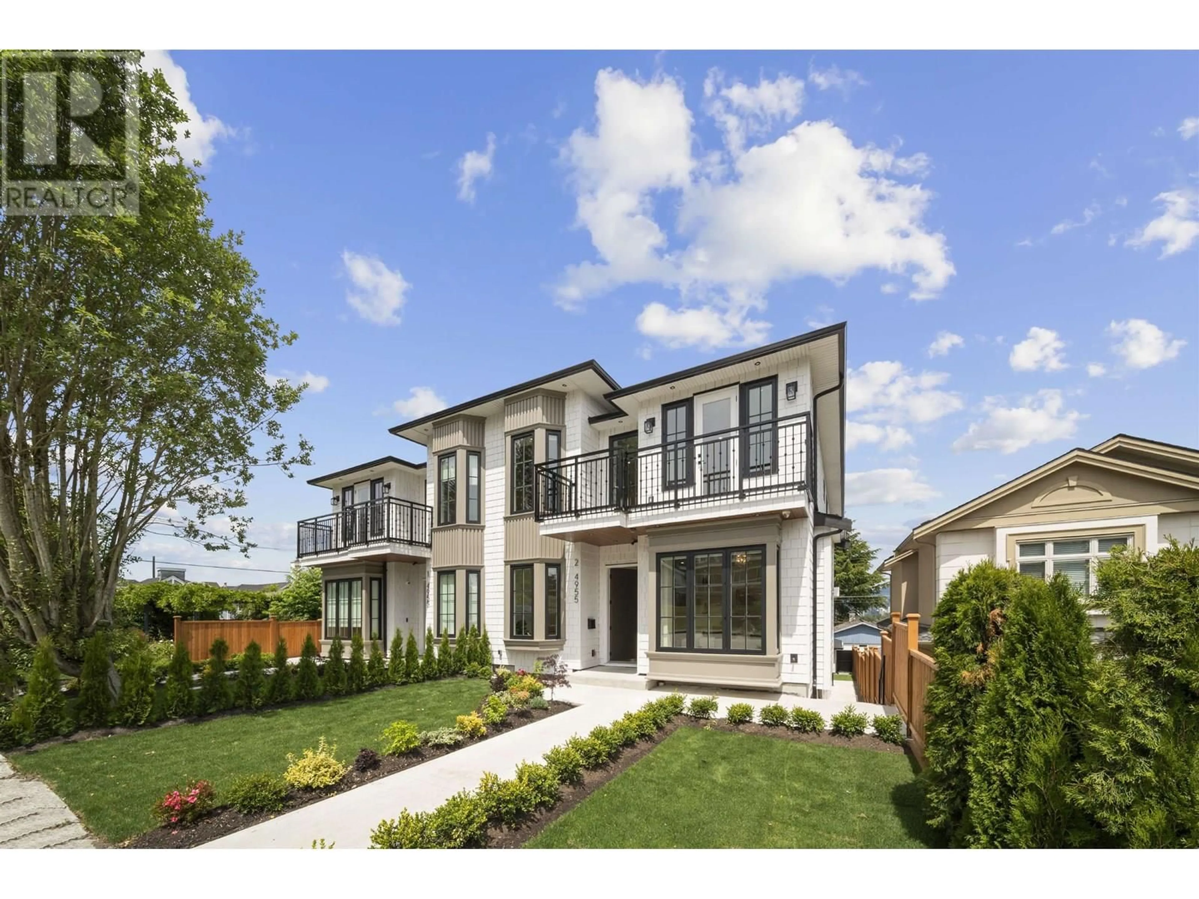 Home with brick exterior material, street for 1 - 4955 GRAFTON STREET, Burnaby British Columbia V5H1M5