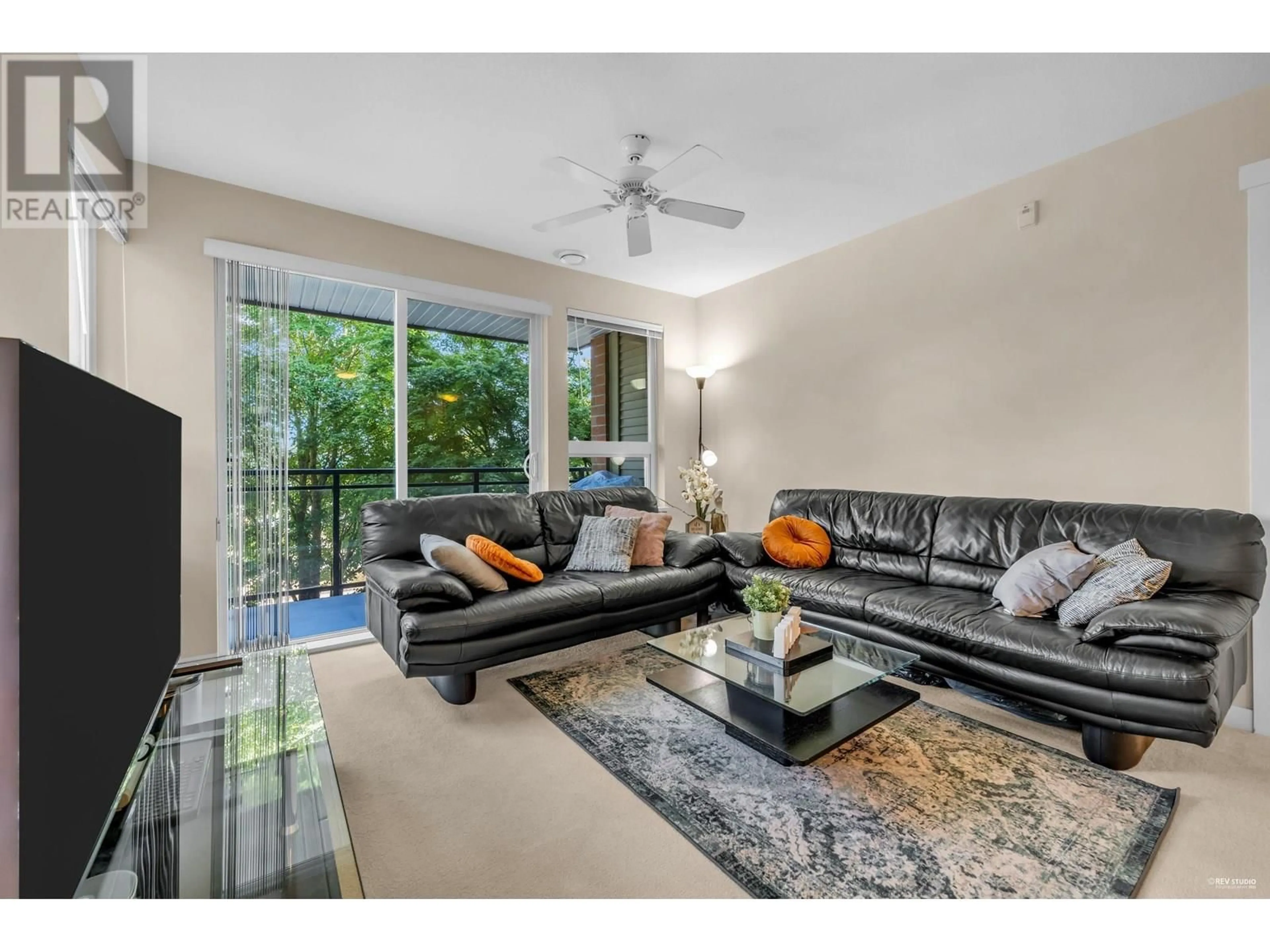 Living room with furniture, unknown for 205 - 9500 ODLIN ROAD, Richmond British Columbia V6X0H5
