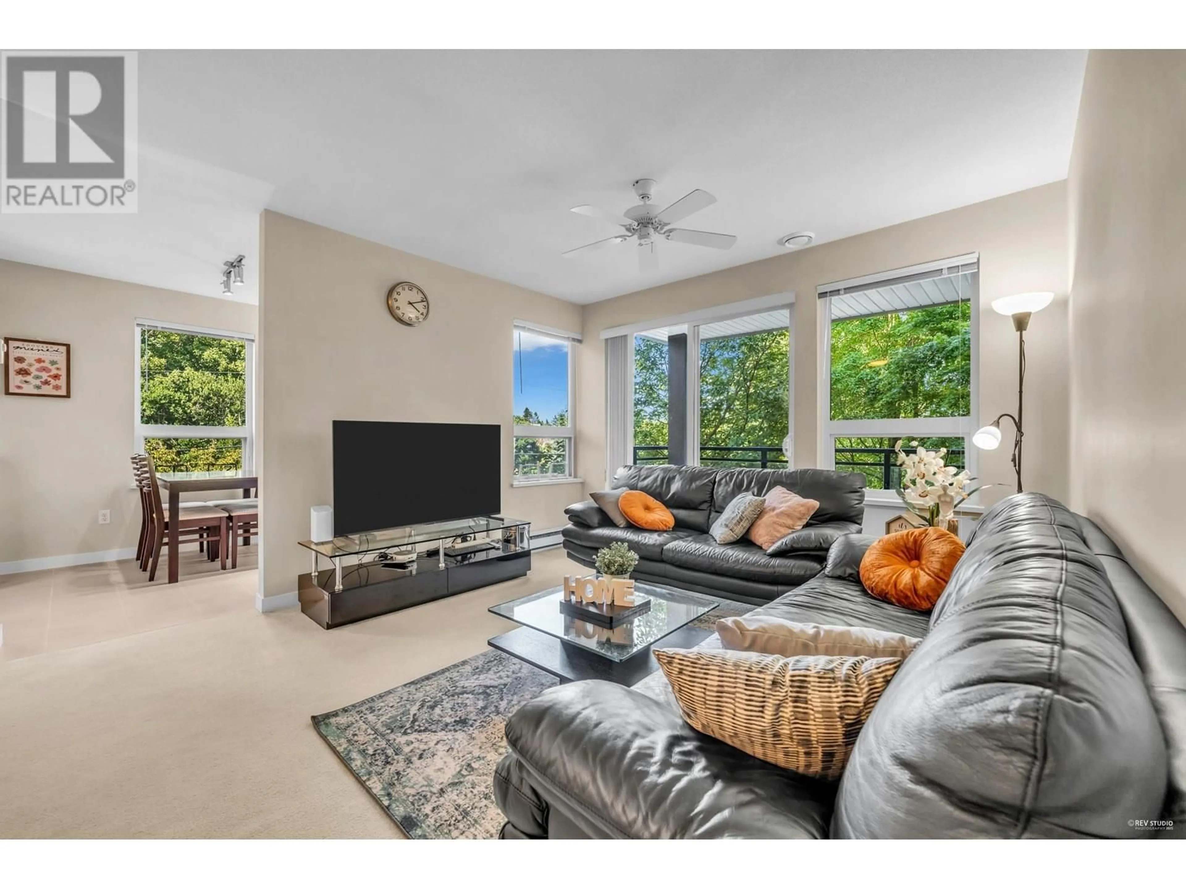 Living room with furniture, unknown for 205 - 9500 ODLIN ROAD, Richmond British Columbia V6X0H5