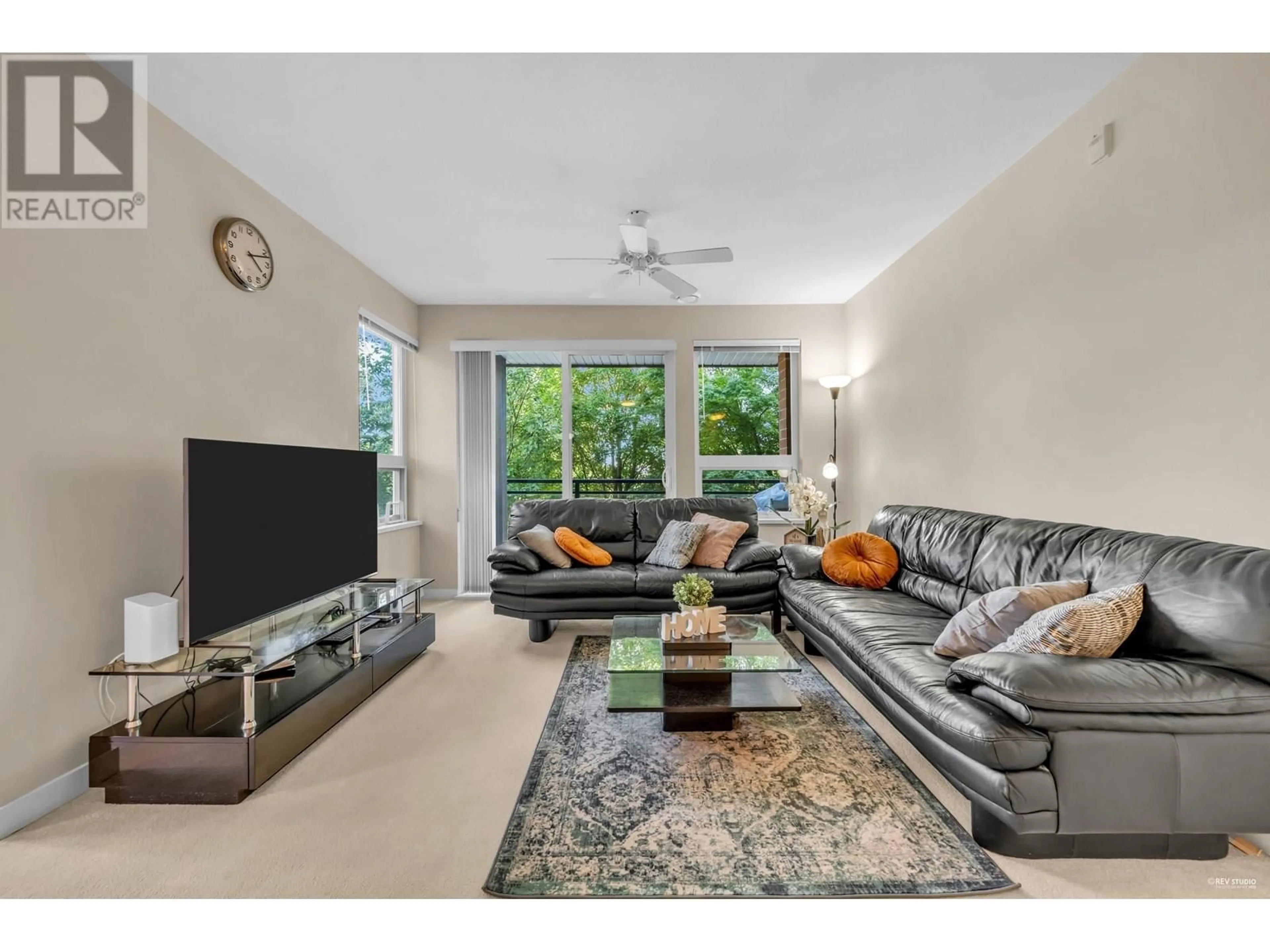 Living room with furniture, unknown for 205 - 9500 ODLIN ROAD, Richmond British Columbia V6X0H5