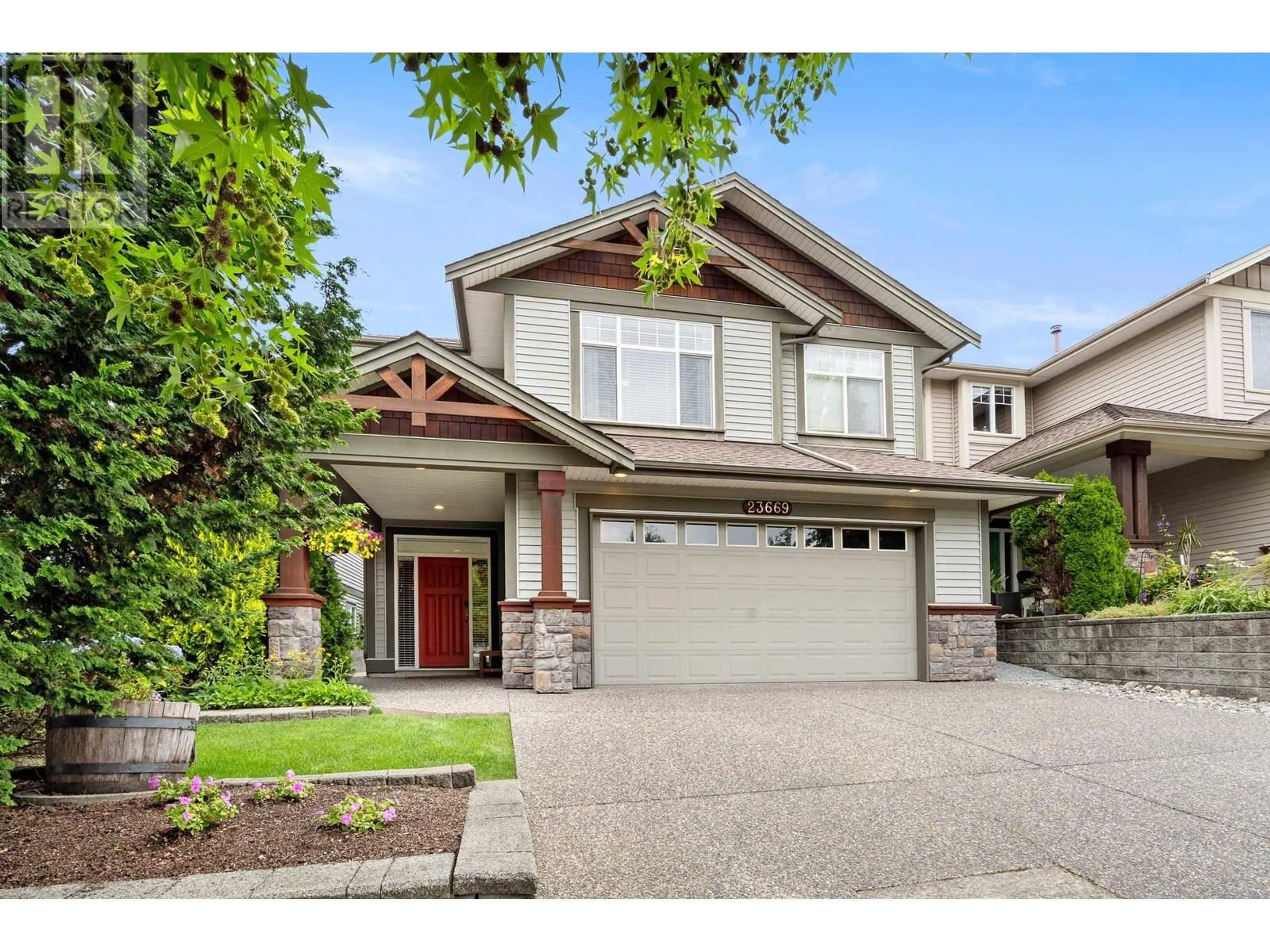 Home with vinyl exterior material, street for 23669 133 AVENUE, Maple Ridge British Columbia V4R0B7