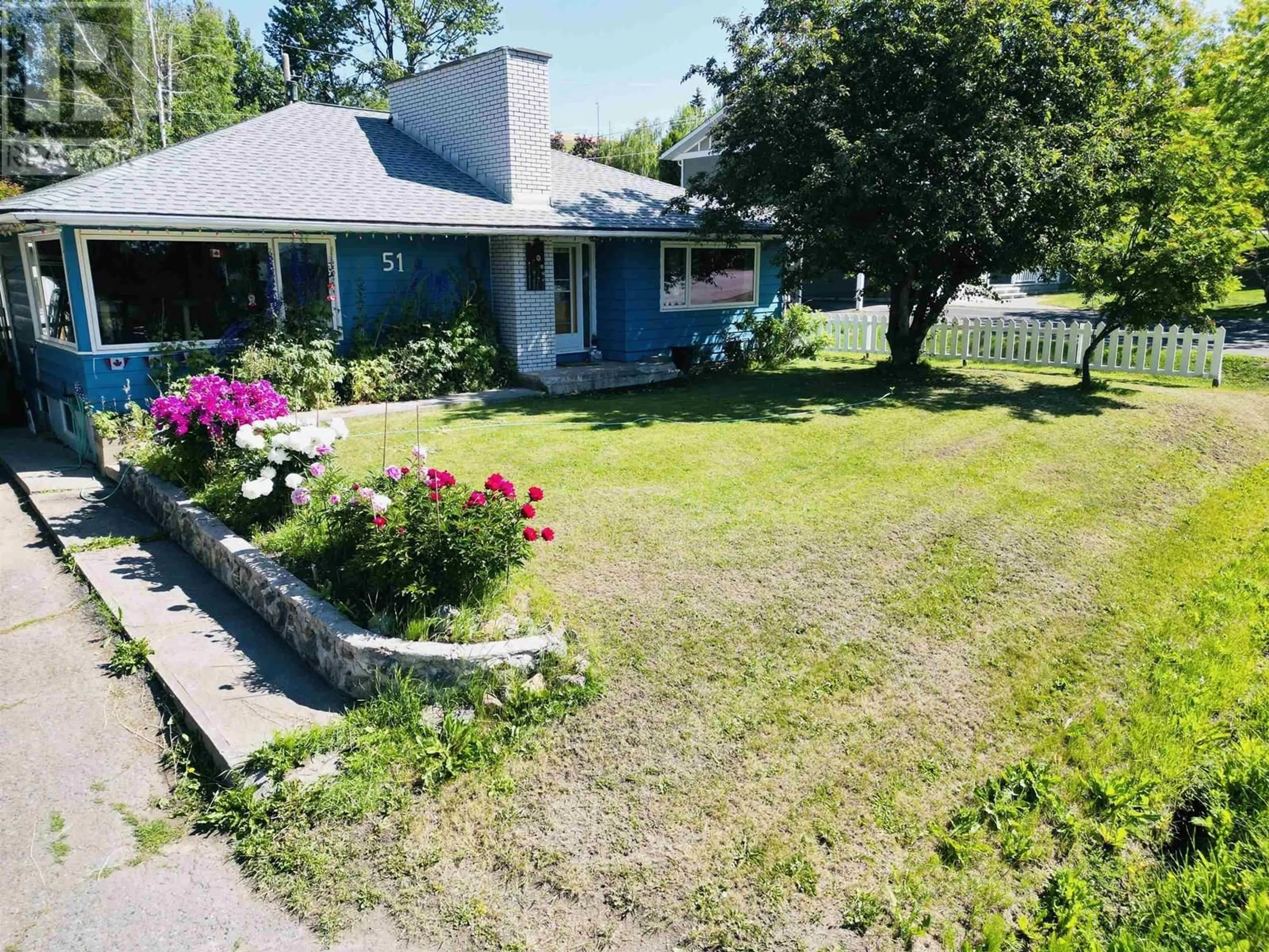 A pic from outside/outdoor area/front of a property/back of a property/a pic from drone, street for 51 8TH AVENUE, Burns Lake British Columbia V0J1E0