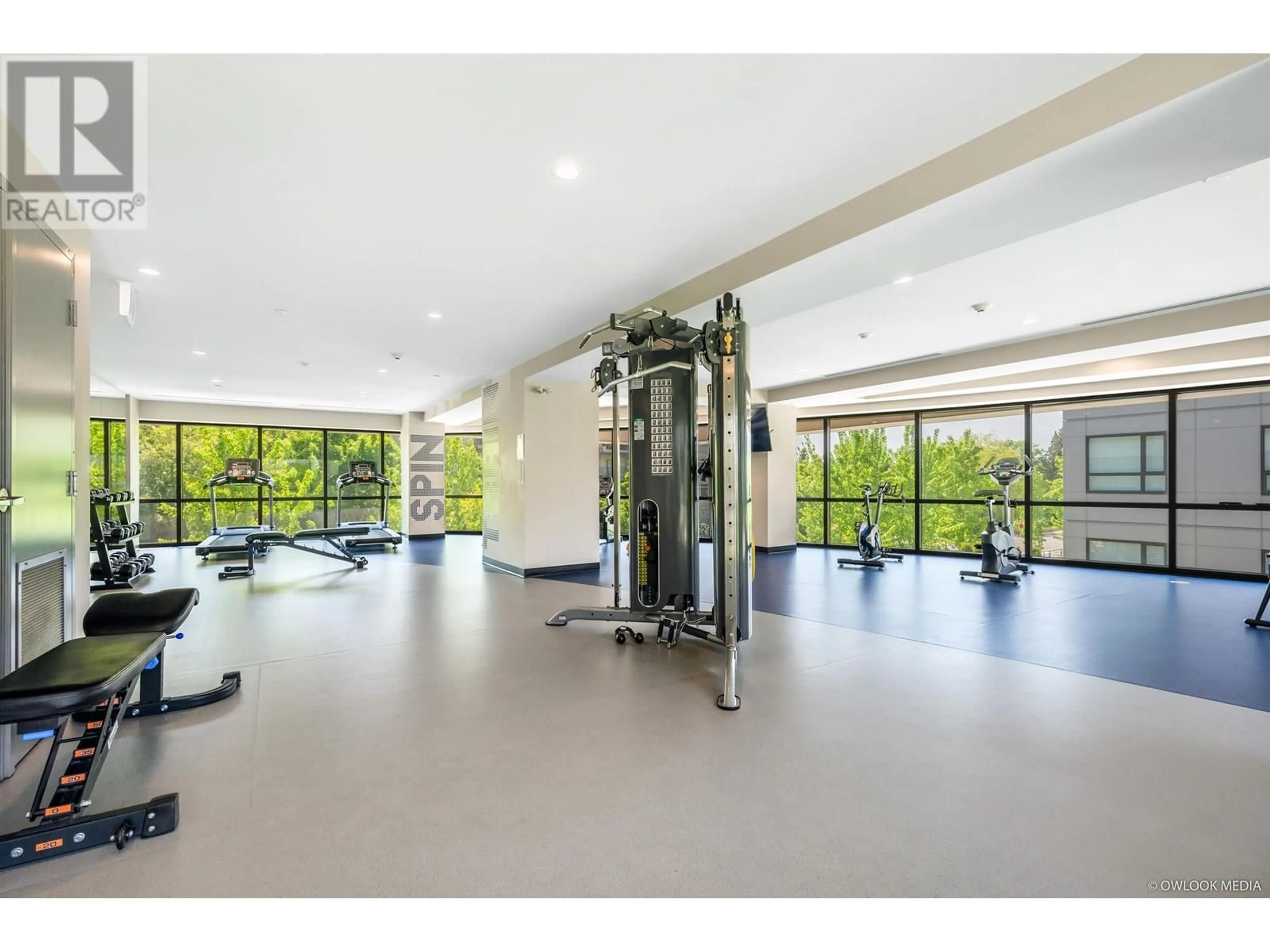 Gym or fitness room for 609 - 9213 ODLIN ROAD, Richmond British Columbia V6X0V5