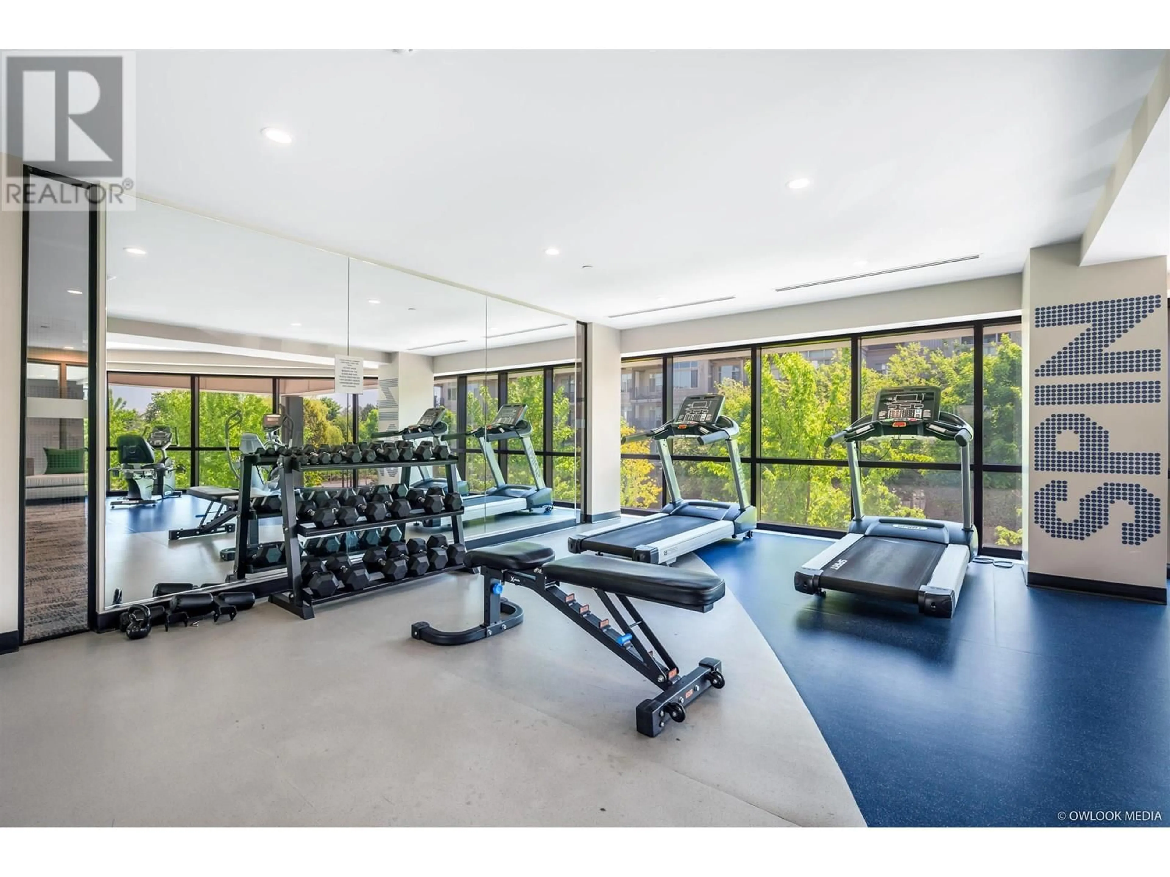 Gym or fitness room for 609 - 9213 ODLIN ROAD, Richmond British Columbia V6X0V5