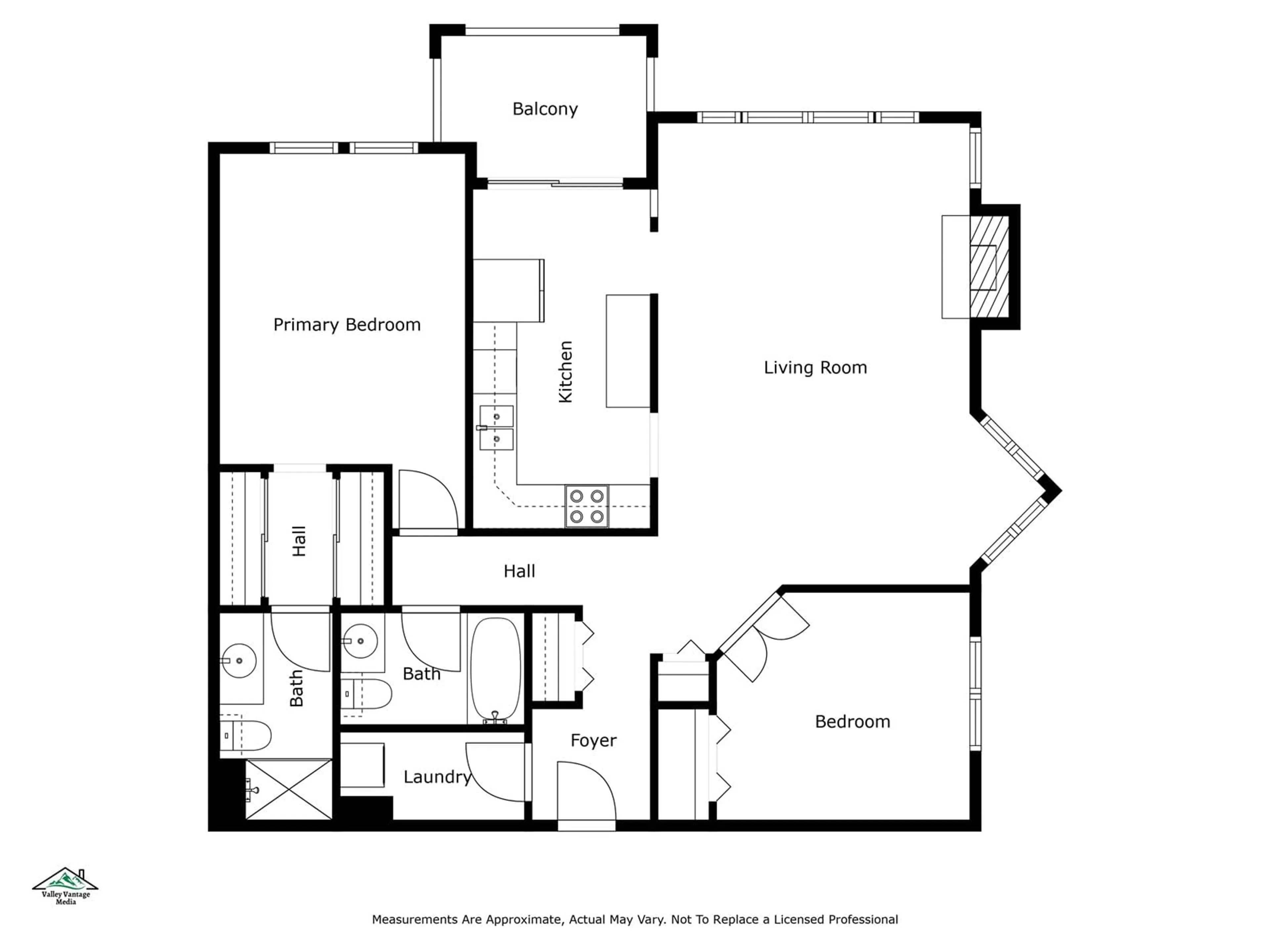 Floor plan for 206 - 32120 MT WADDINGTON, Abbotsford British Columbia V2T2E8