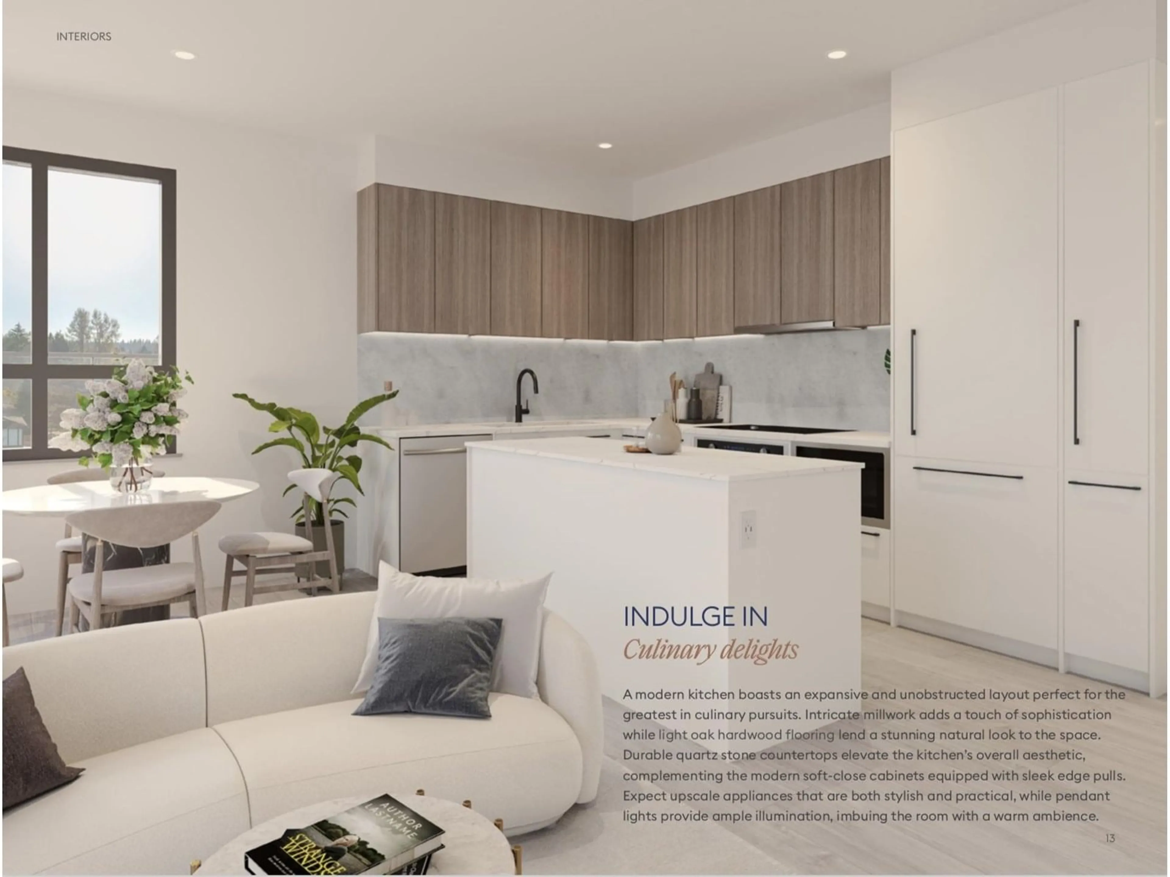 Open concept kitchen, unknown for 308 - 5398 207, Langley British Columbia V3A2G1