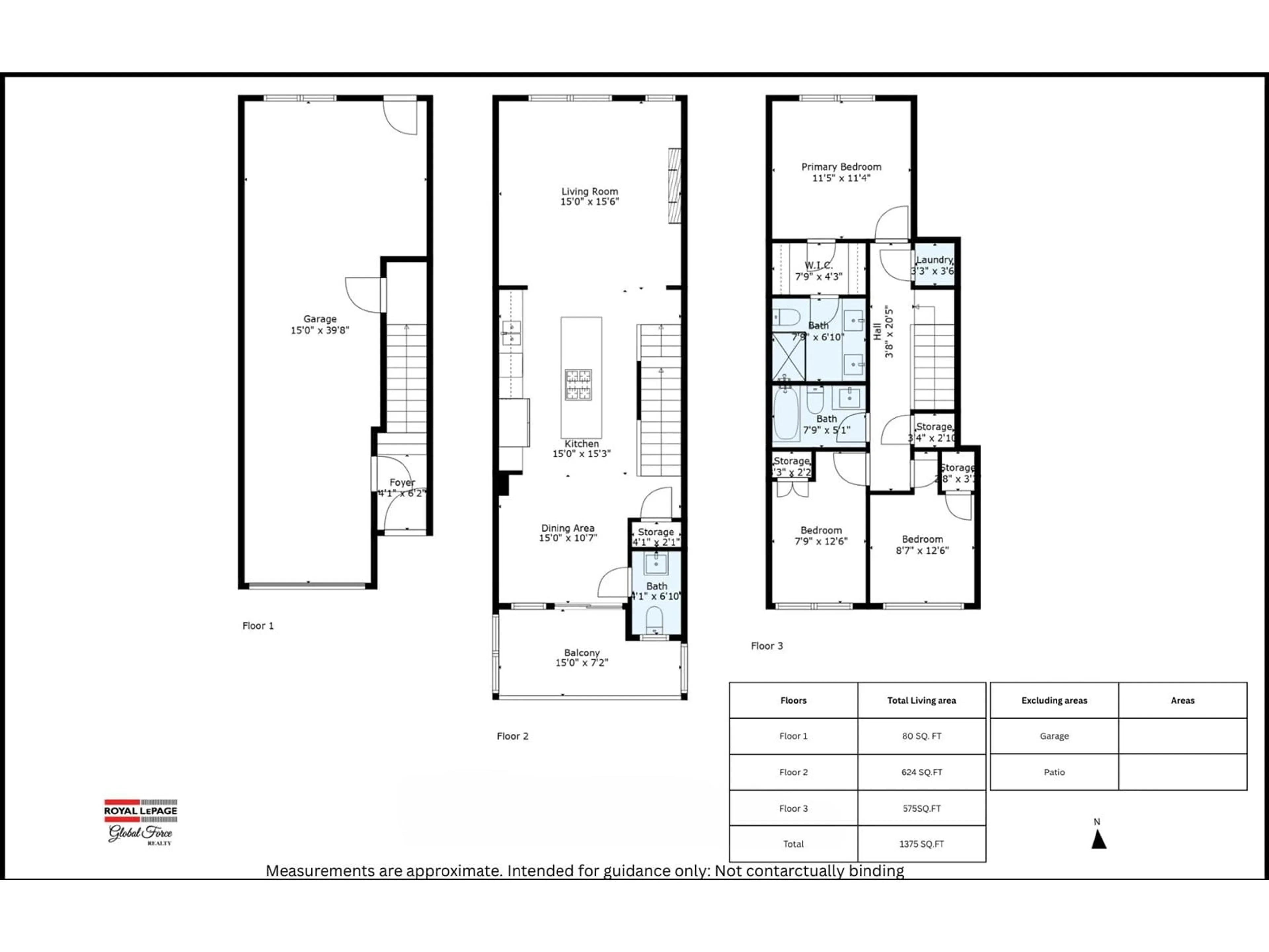 Floor plan for 159 - 16488 64, Surrey British Columbia V3S6X6