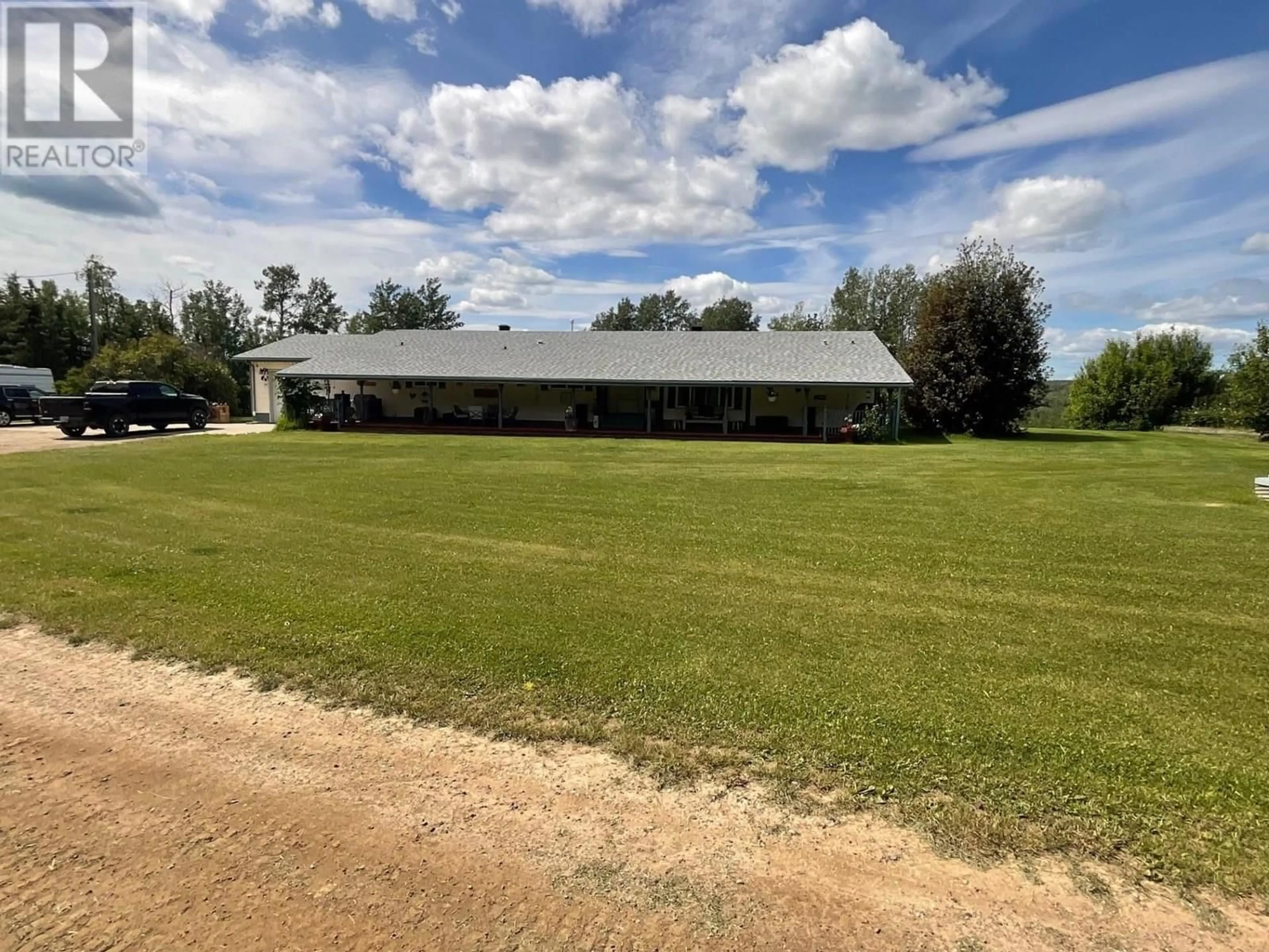 A pic from outside/outdoor area/front of a property/back of a property/a pic from drone, building for 10264 HIGHWAY 97, Charlie Lake British Columbia V0C1H0